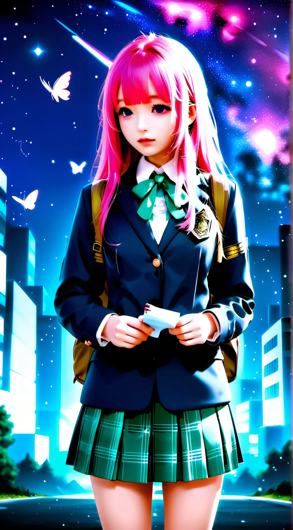 ai character: Nino background
