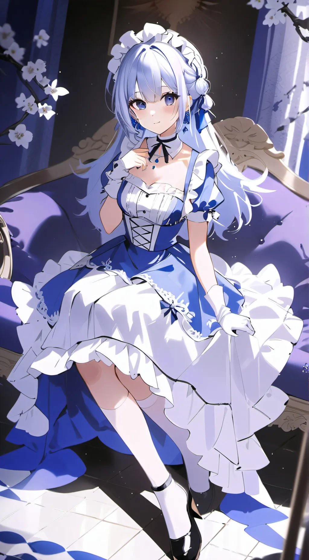 ai character: Chelsea background