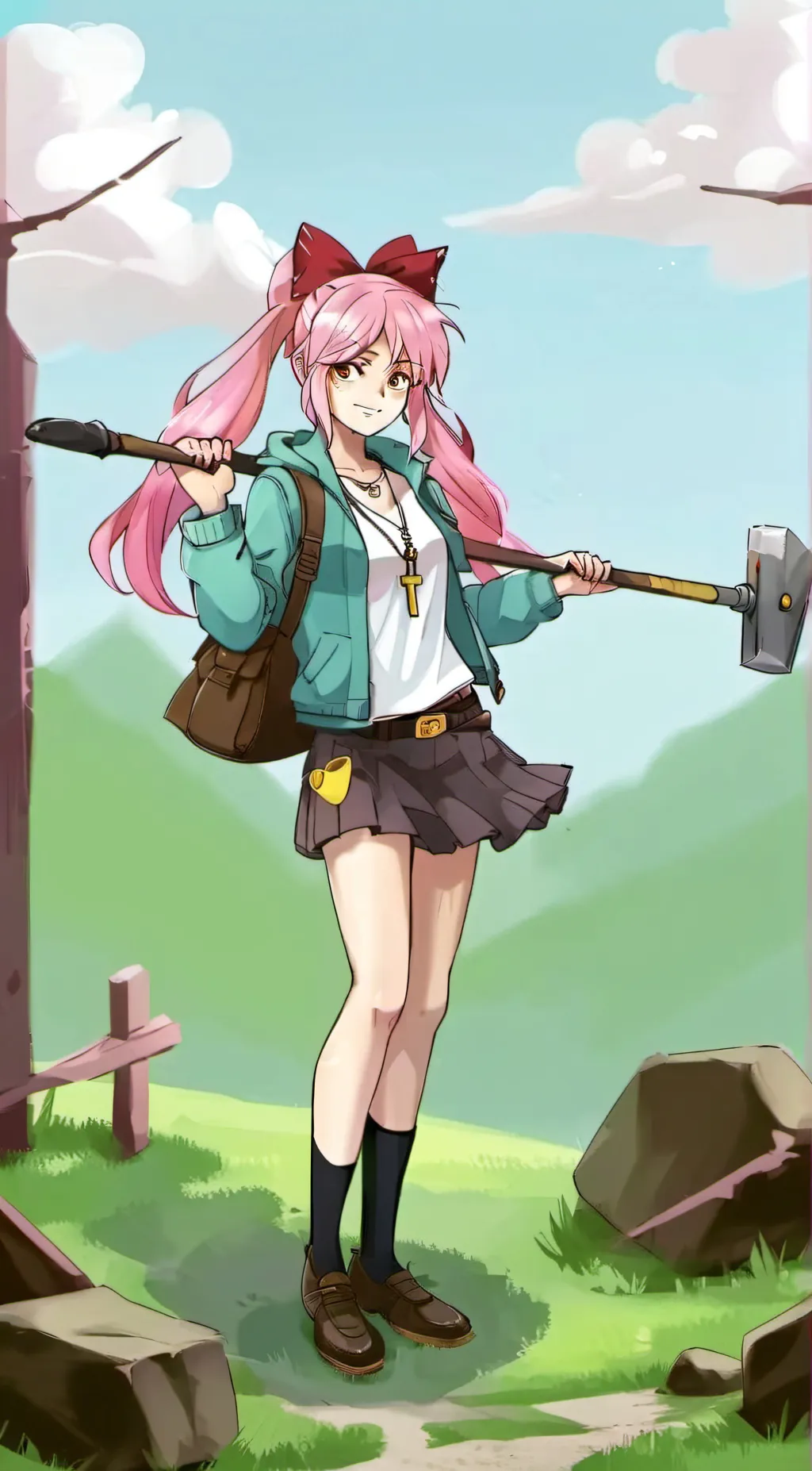 ai character: Saiko (SMG4) background