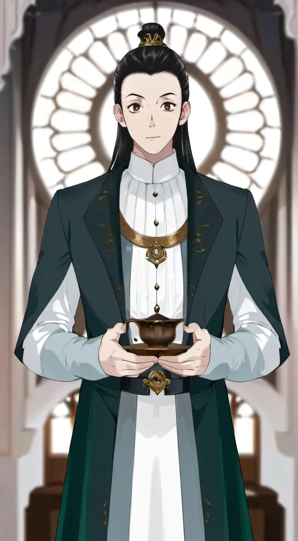 ai character: Illumi zoldyck background