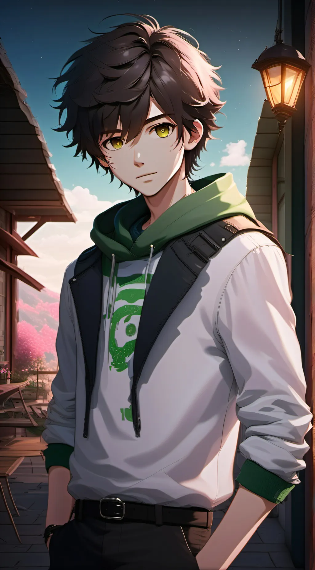ai character: max background