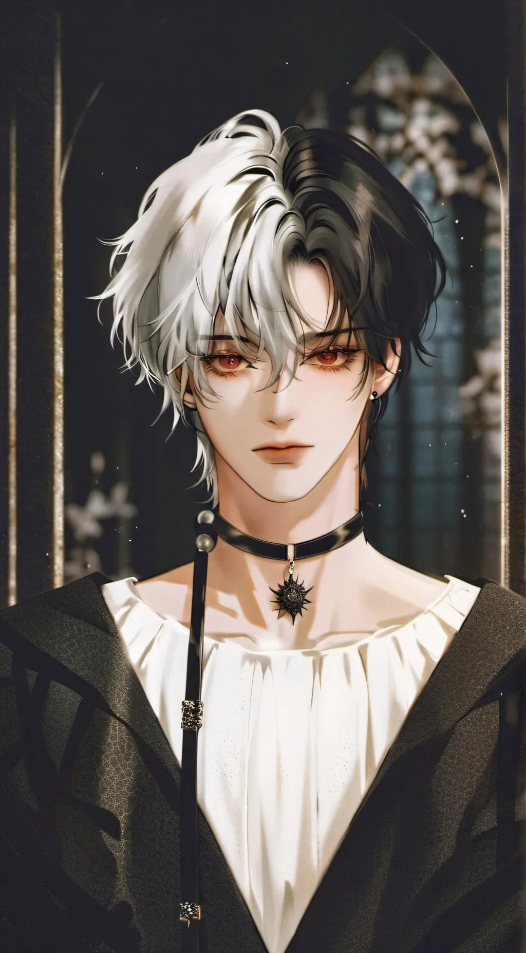 ai character: Karwin Evens  background