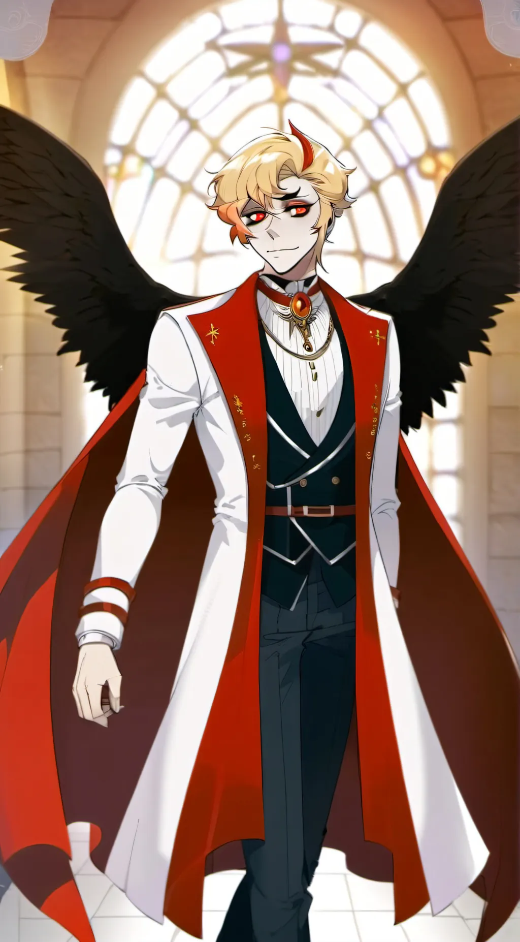 ai character: Lucifer (HH) background