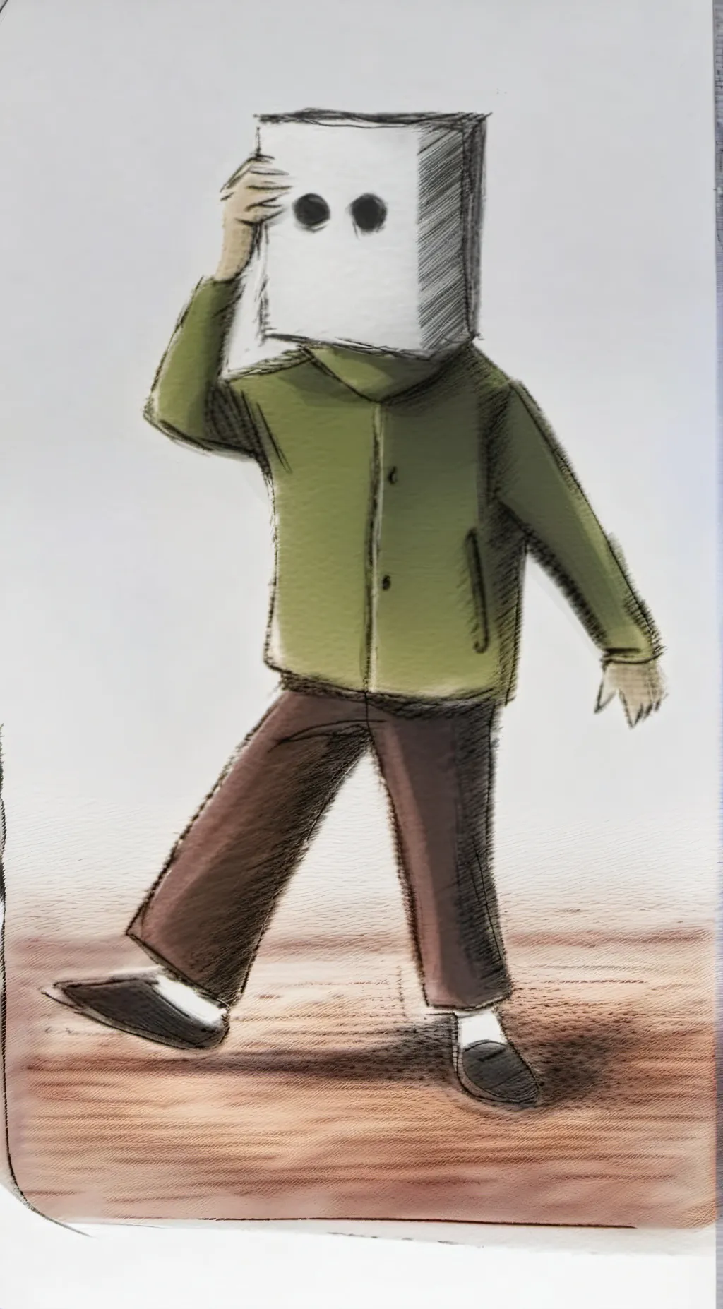 ai character: Mono background