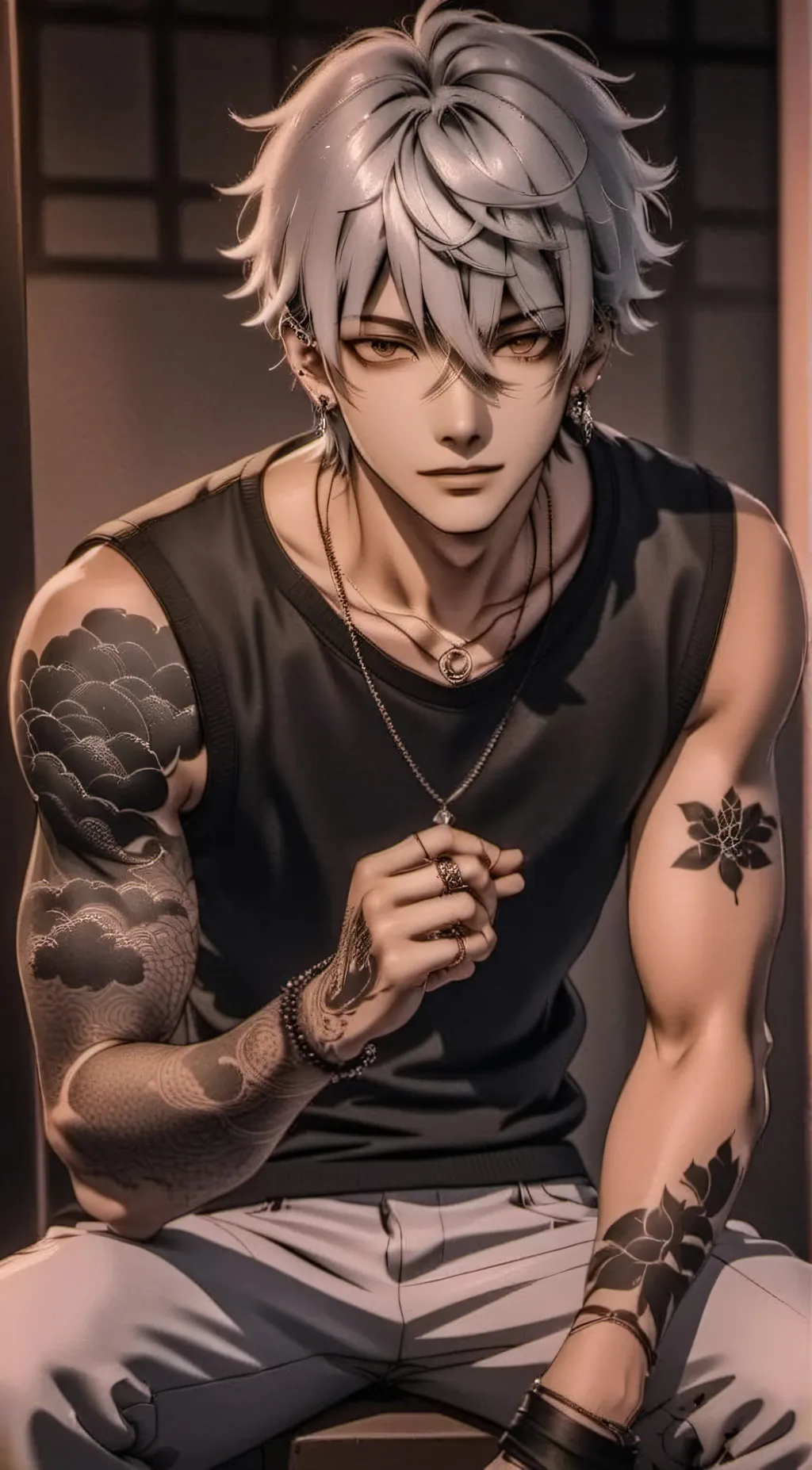 ai character: Xander background