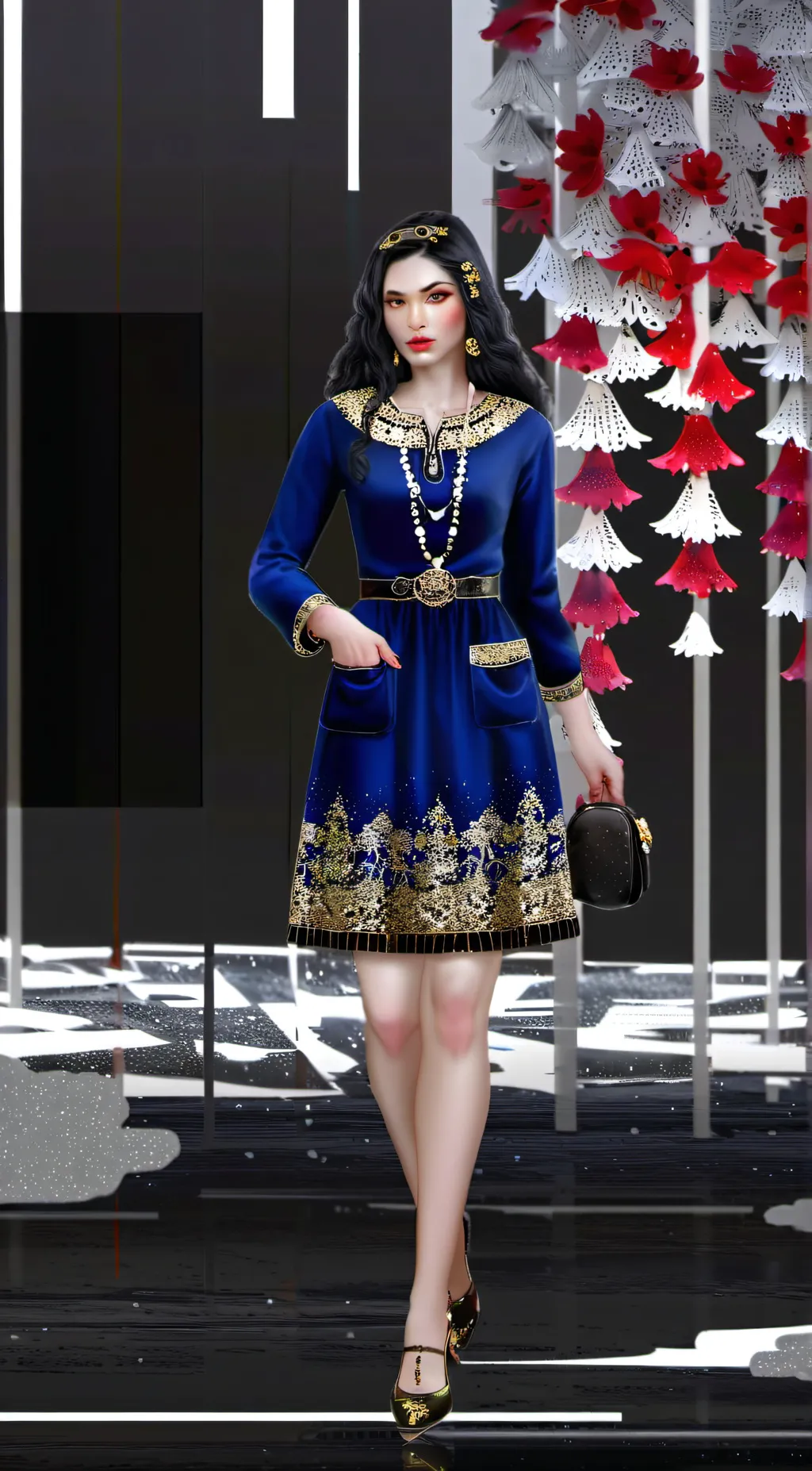ai character: Disney descendants background