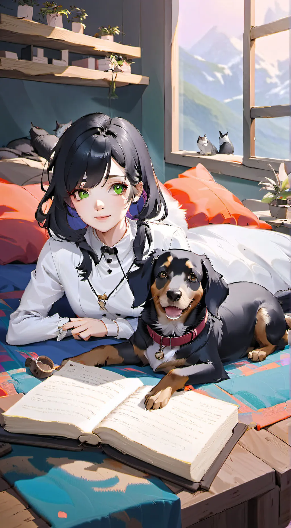 ai character: Jenny background