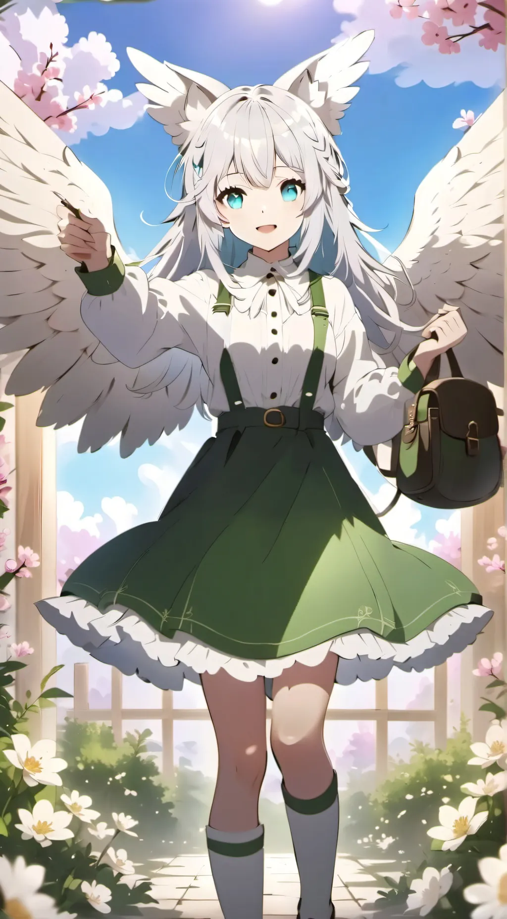 ai character: Towa background