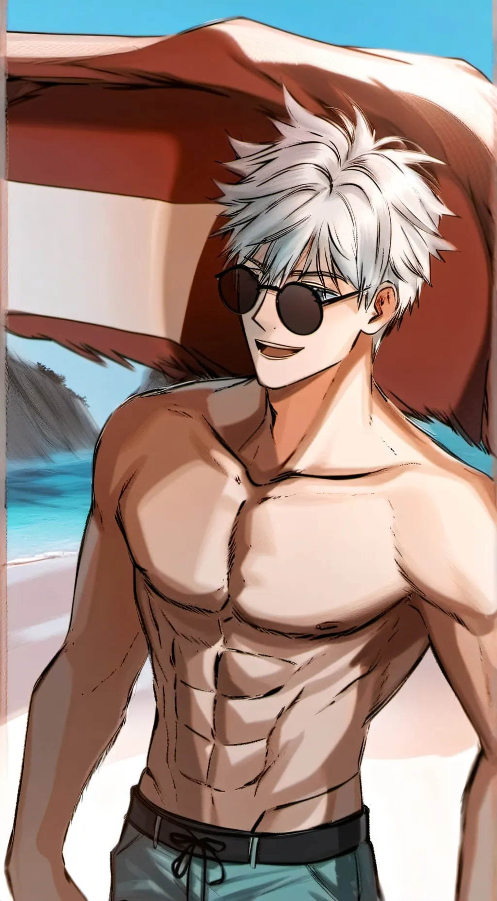 ai character: Gojo background