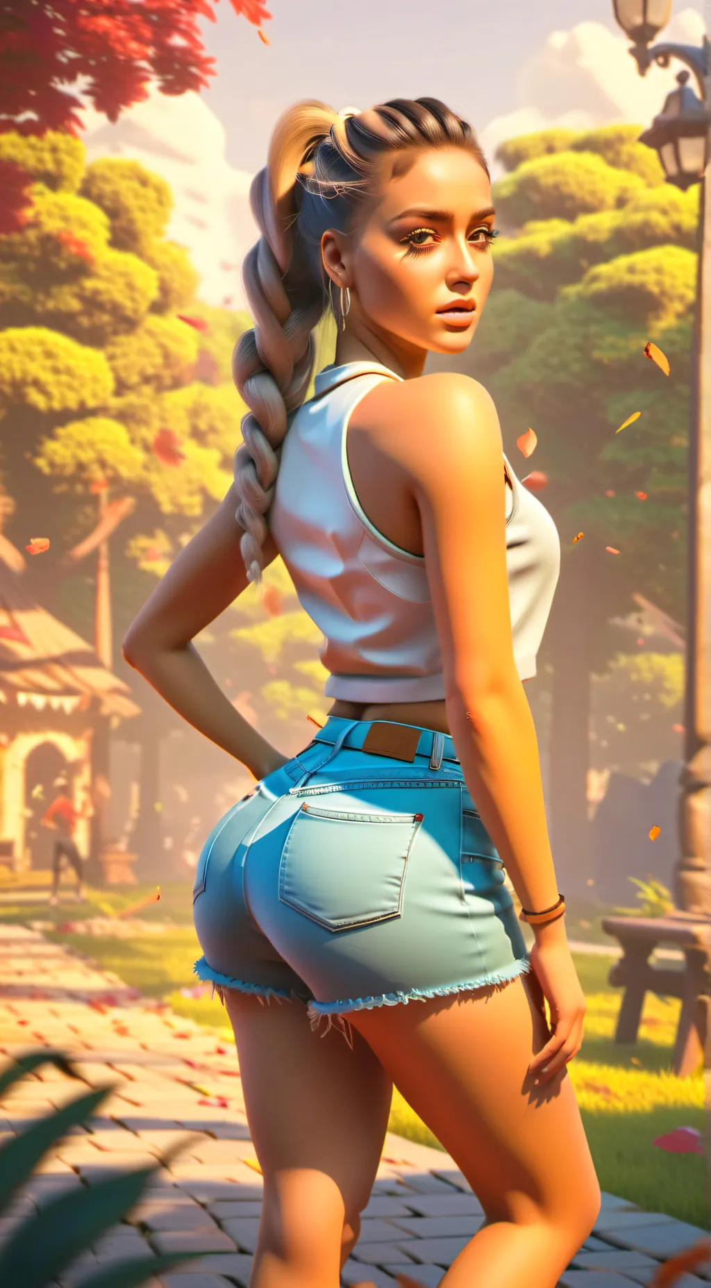 ai character: Lisa background