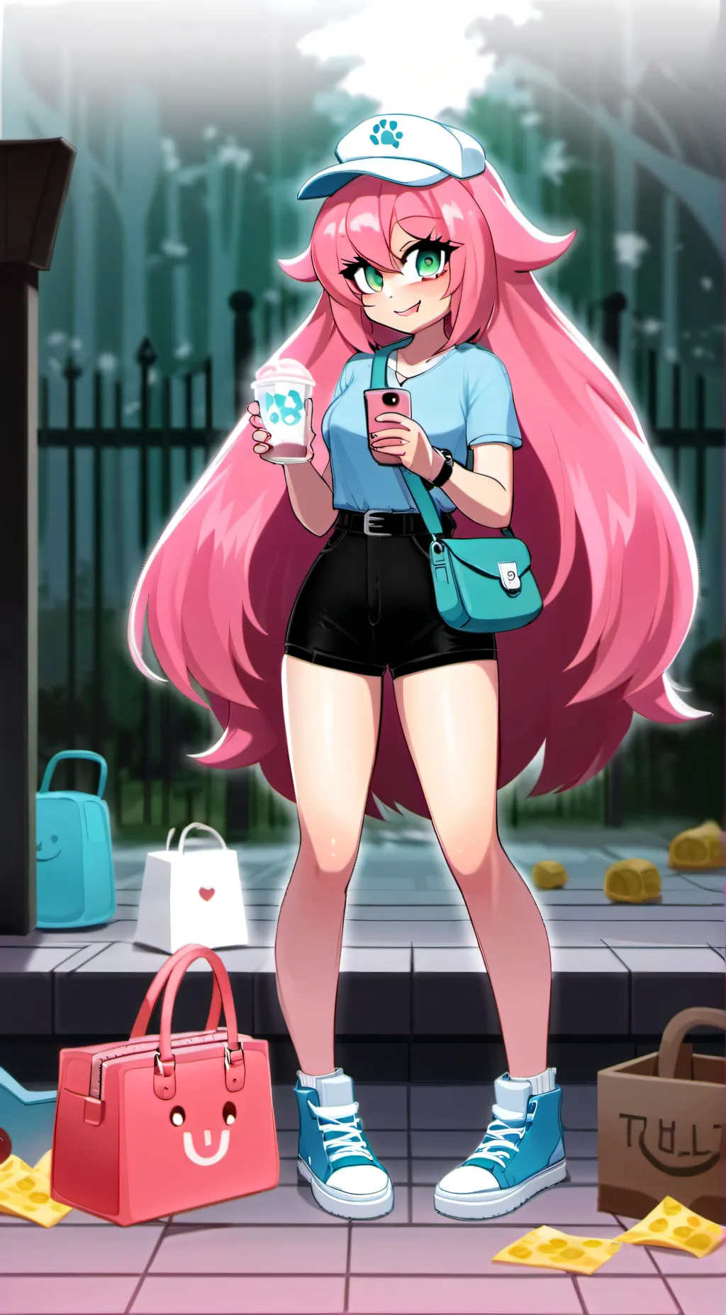 ai character: amy background
