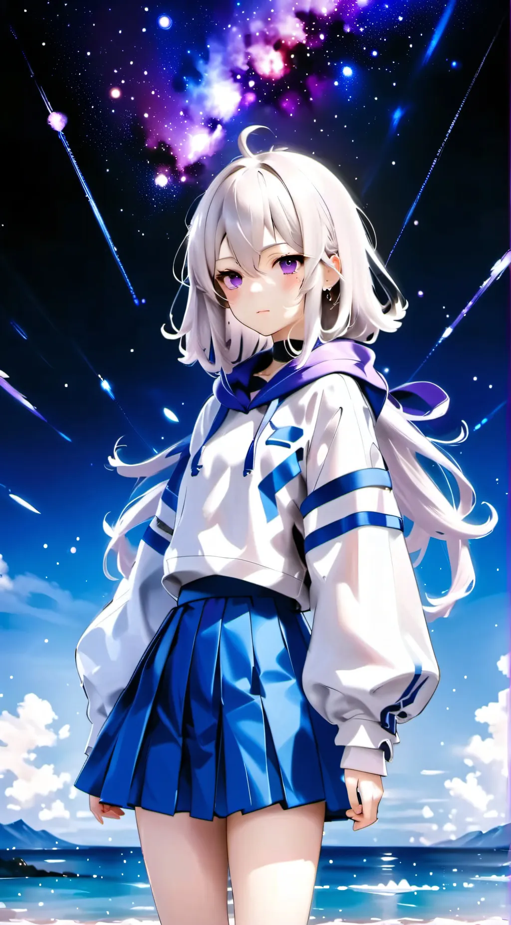 ai character: candy background