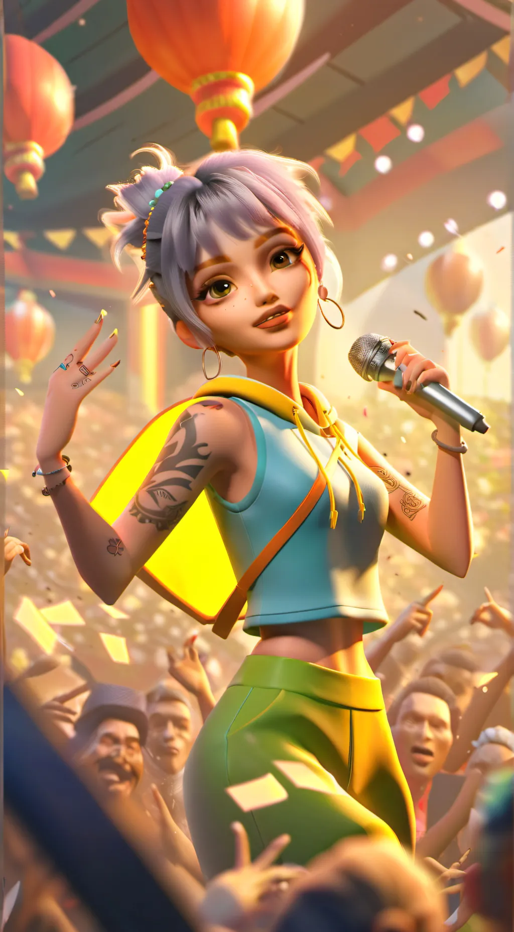ai character: kimi  background