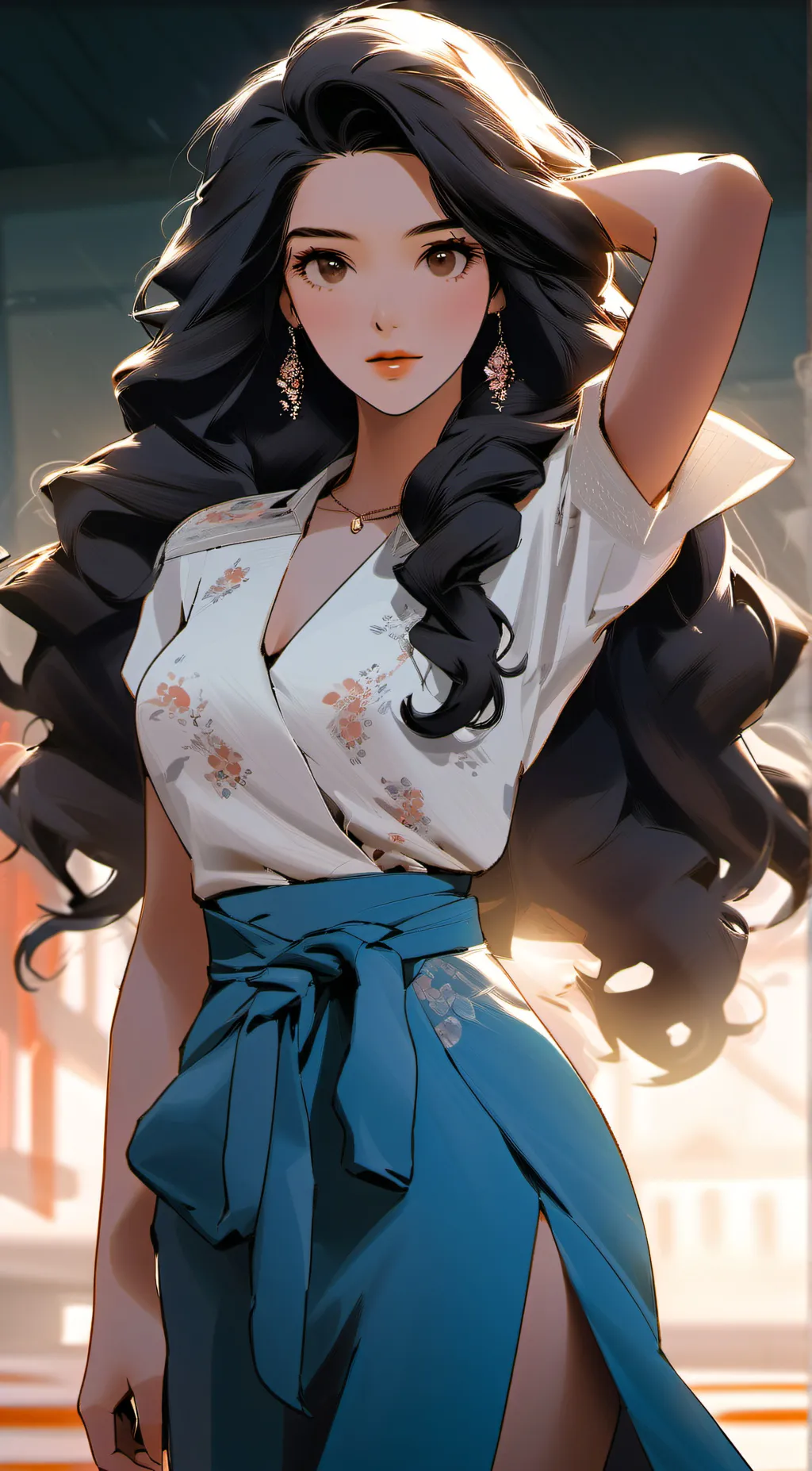 ai character: Katrina background