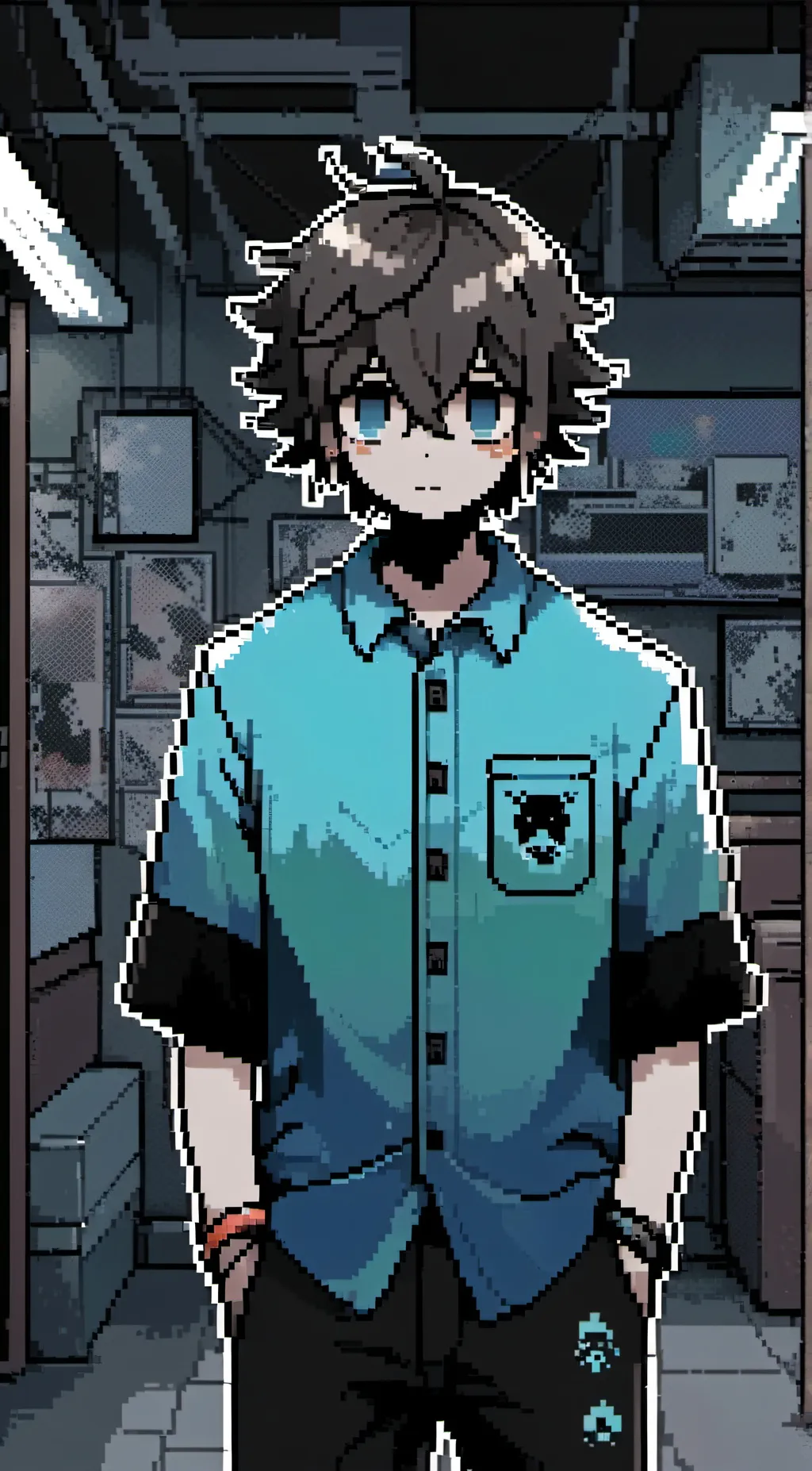 ai character: Colin (changed) background