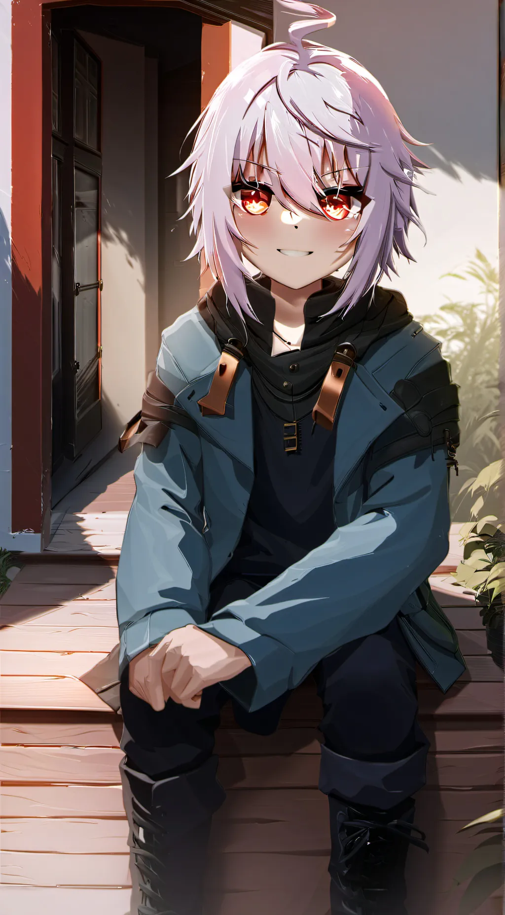 ai character: blair background
