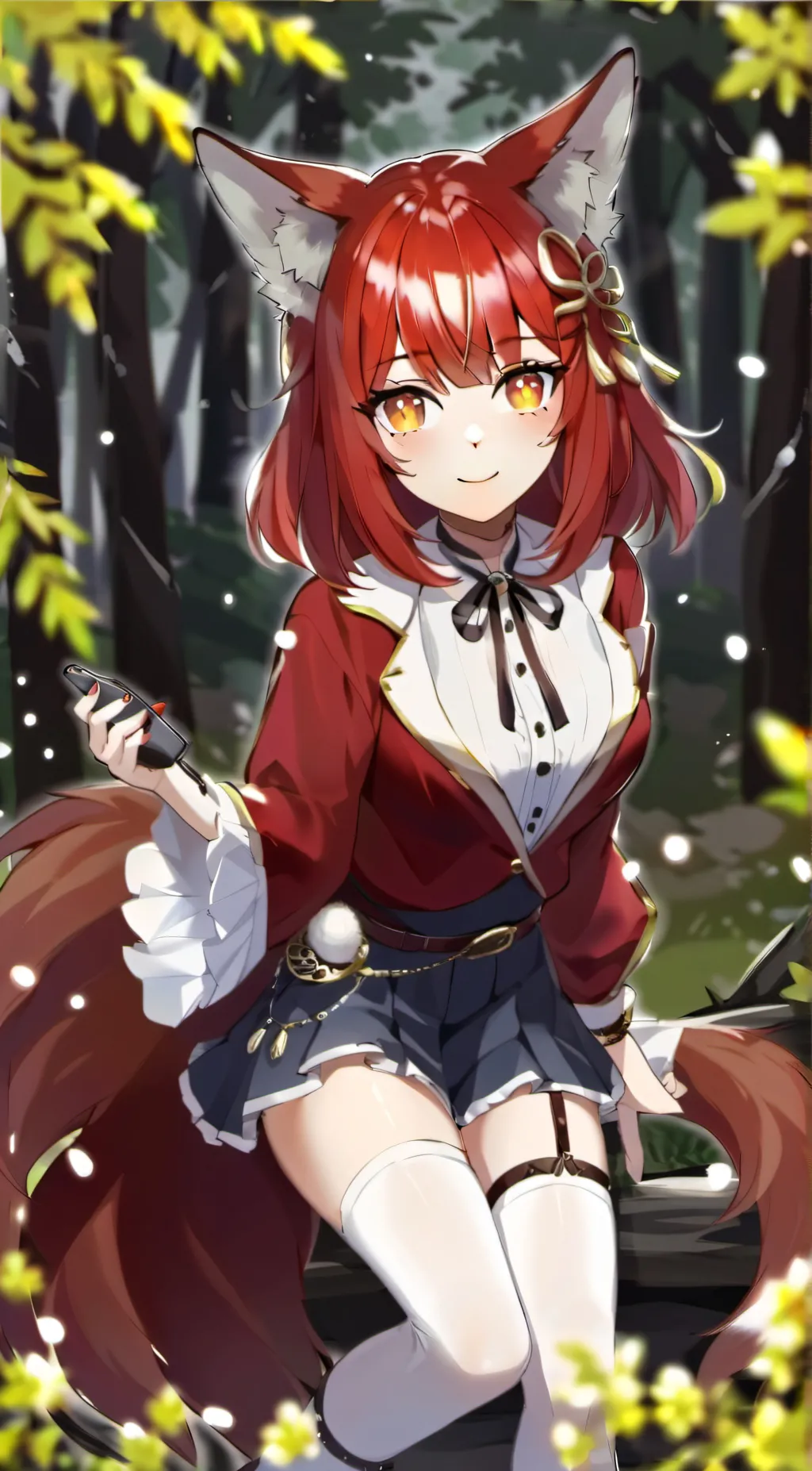 ai character: Fokushī background
