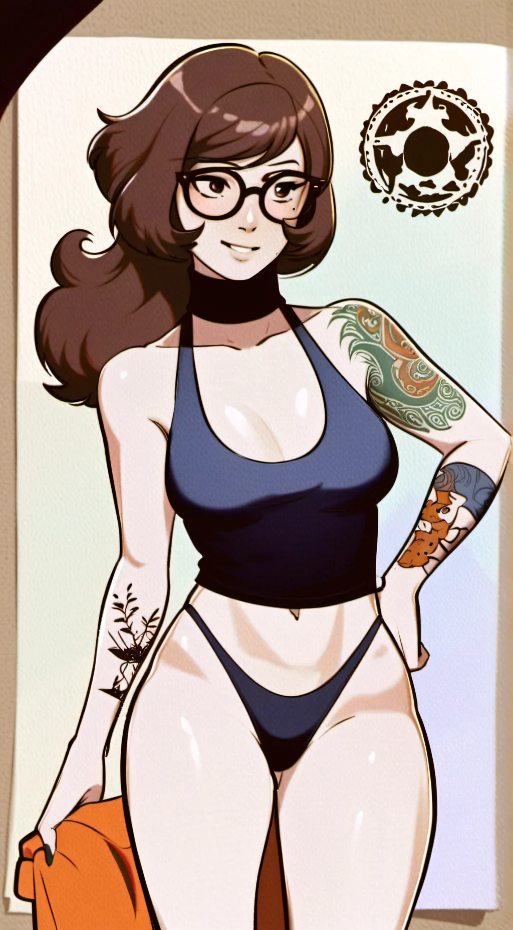 ai character: Velma Dinkley background