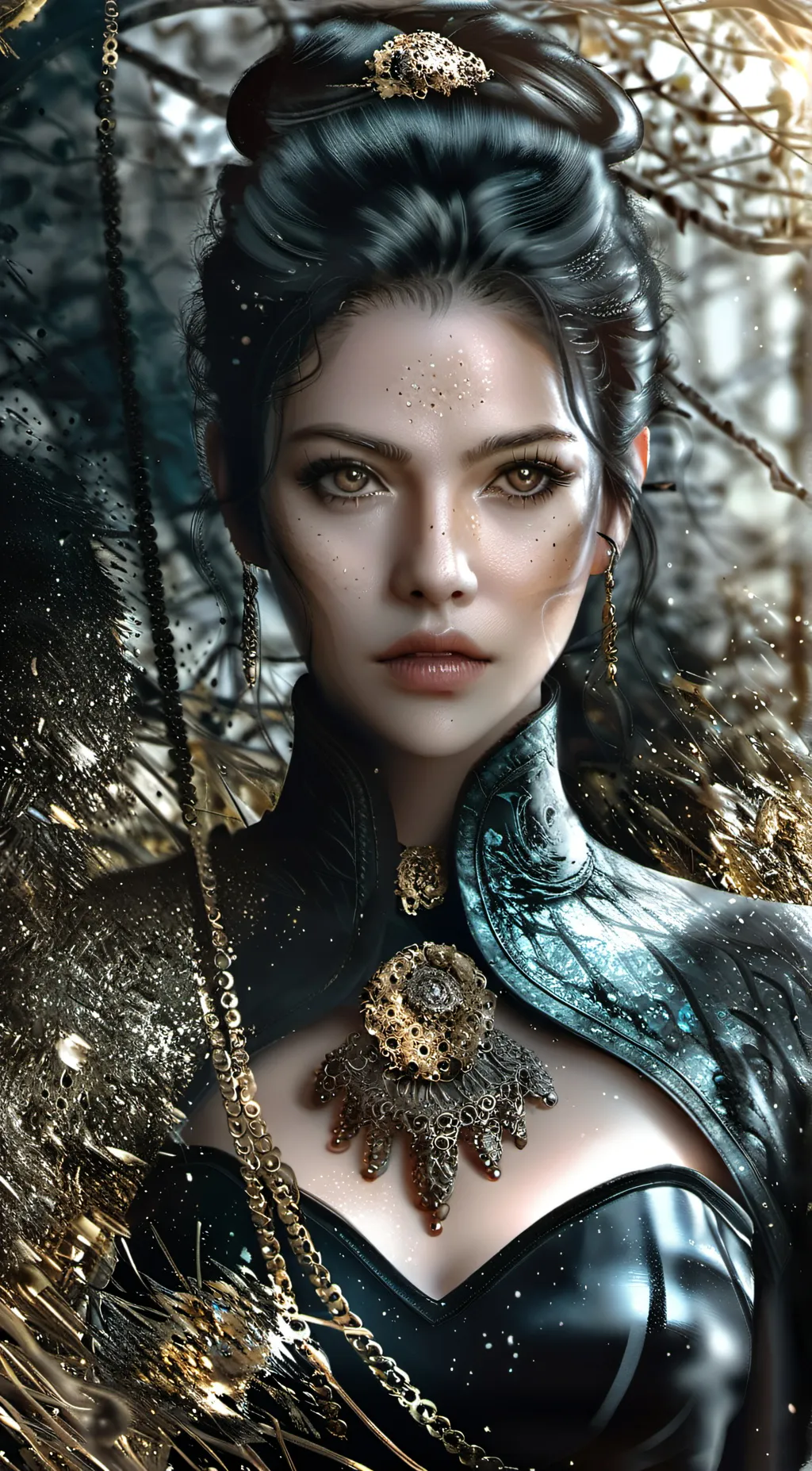 ai character: Angela background