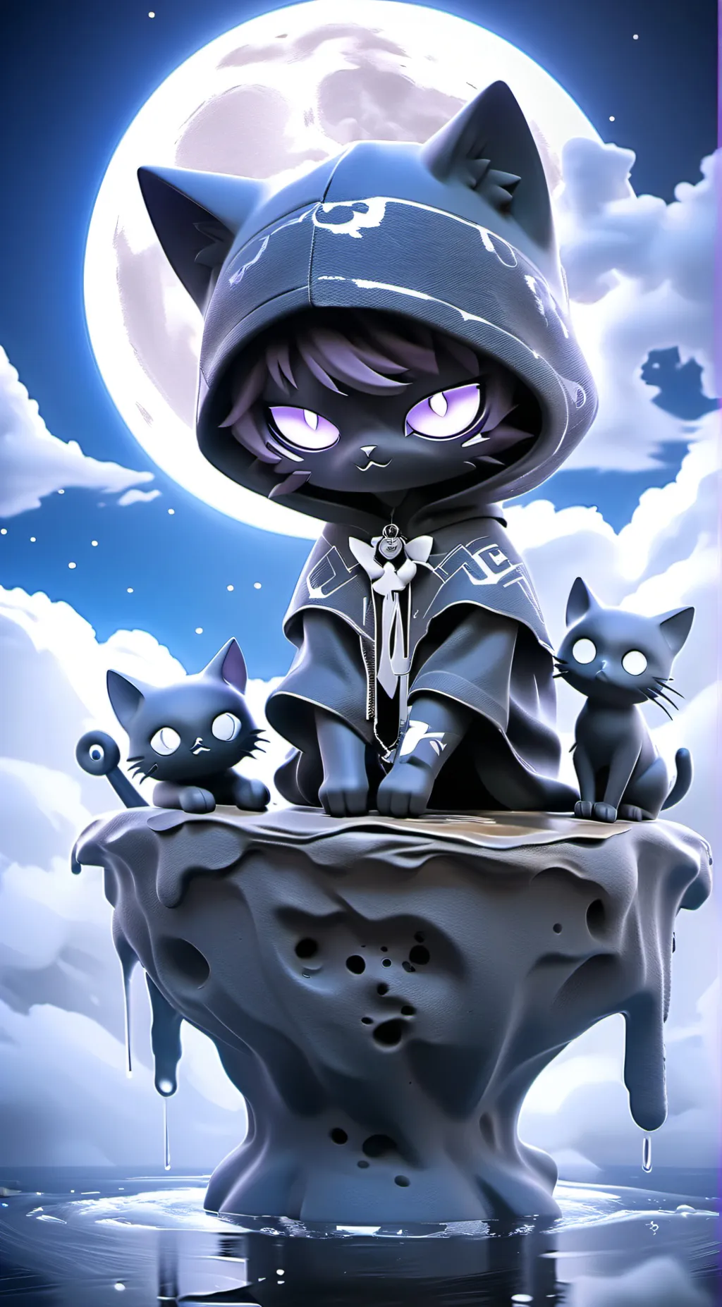 ai character: CatNap  background