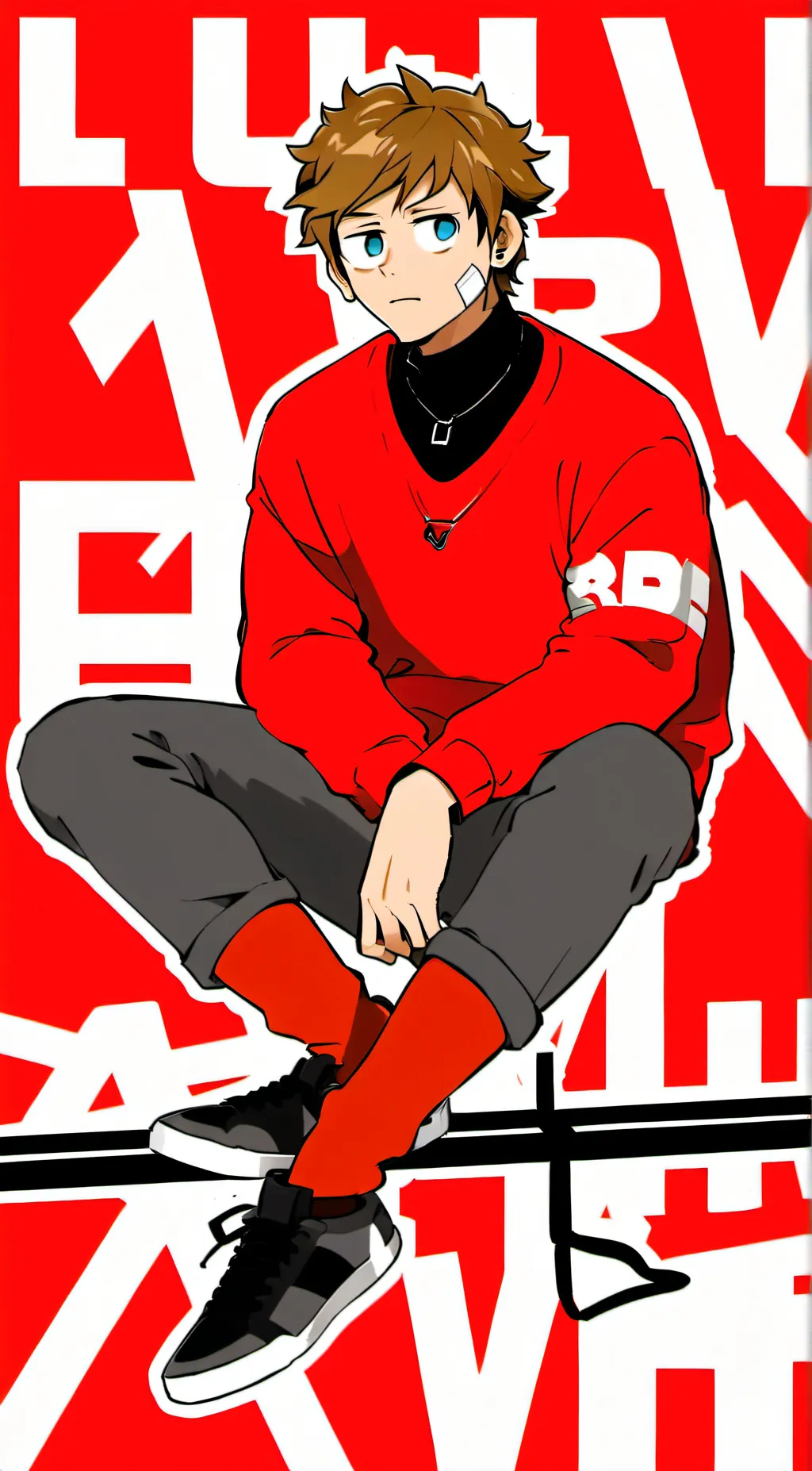 ai character: Tord!:3 background