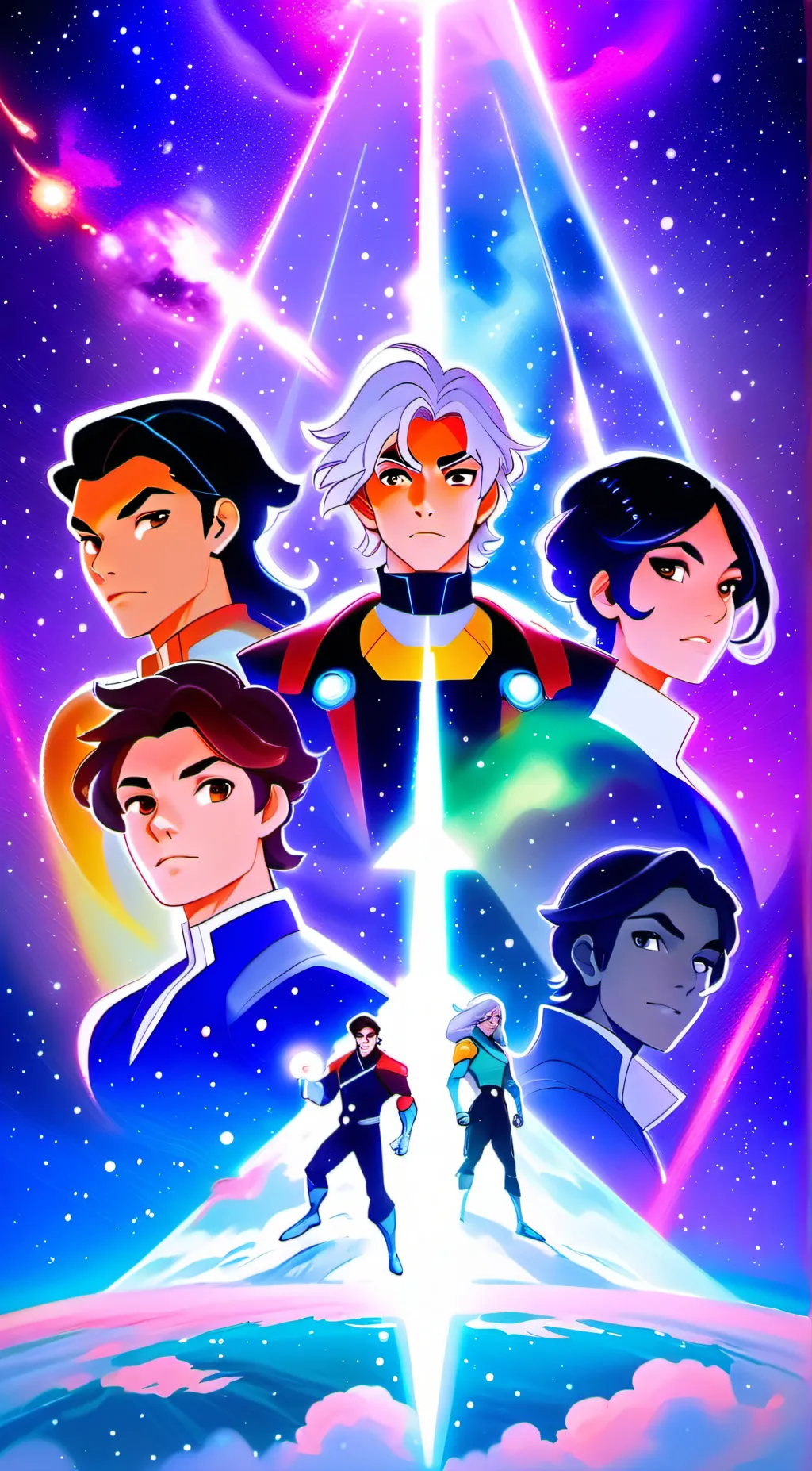 ai character: Voltron(Altean) background
