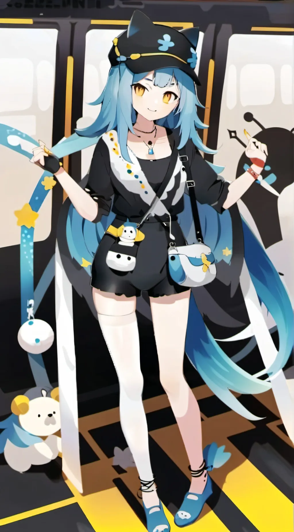 ai character: laura background