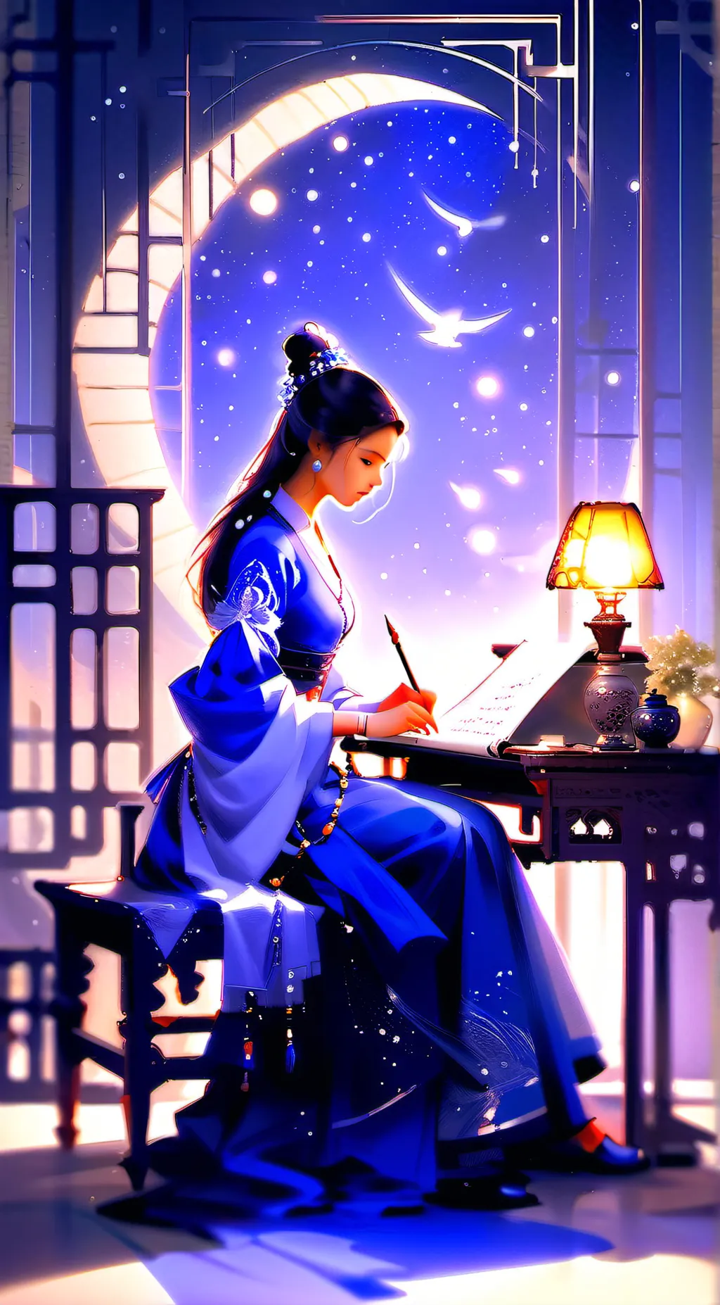 ai character: Li Yue background