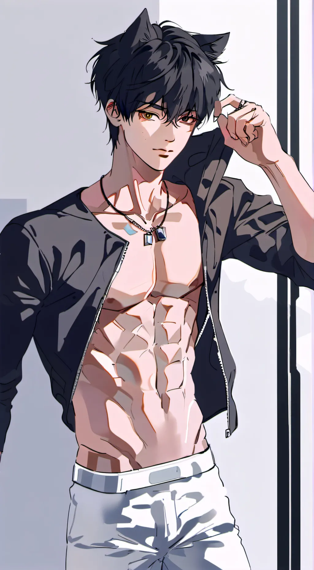 ai character: Xavier  background