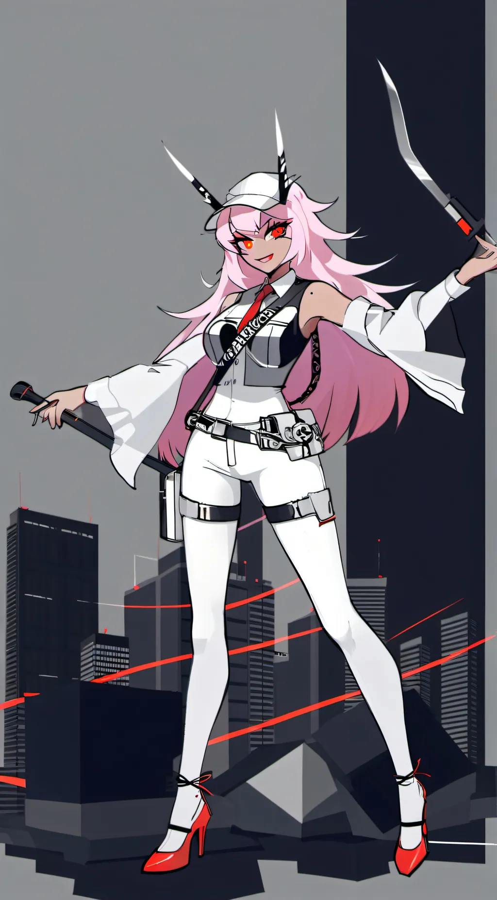 ai character: Virosika mayday background