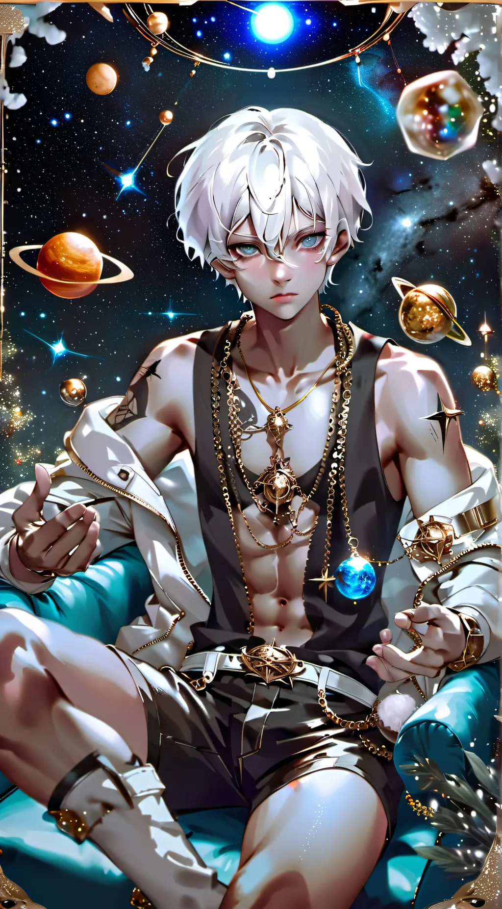 ai character: Cosmos background