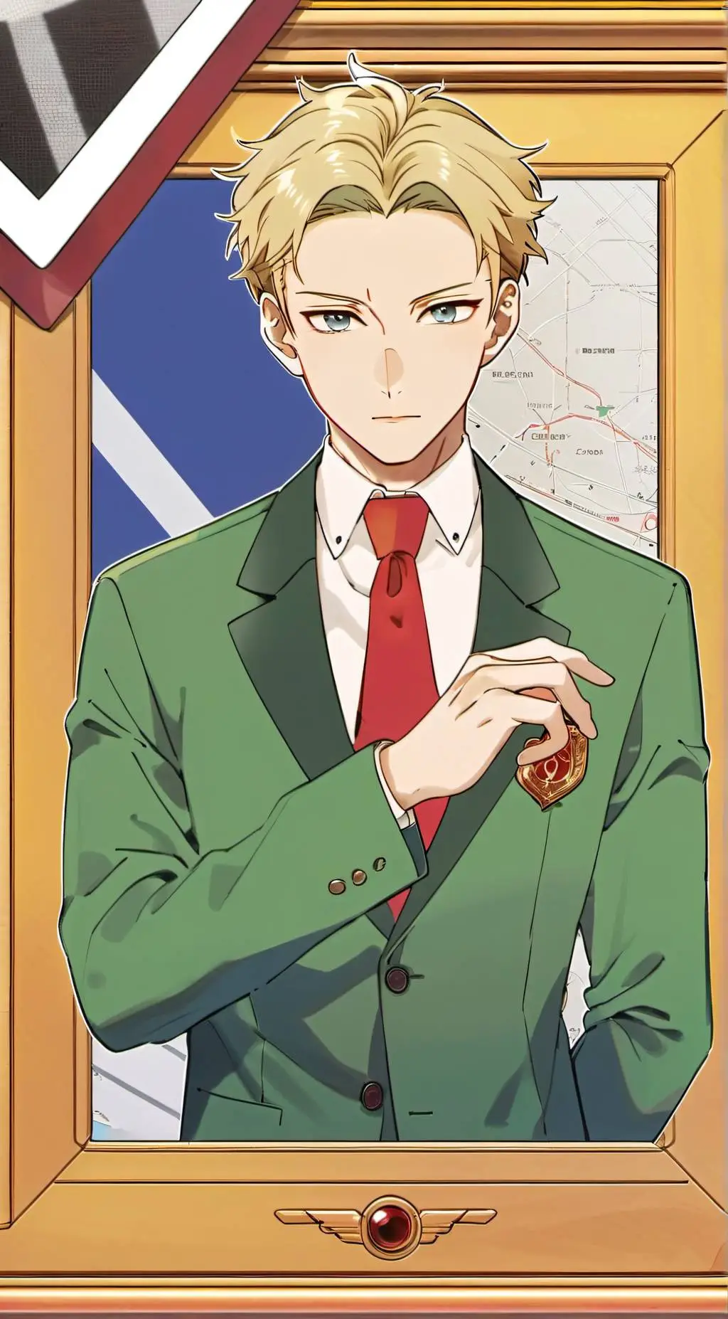 ai character: Loid Forger background