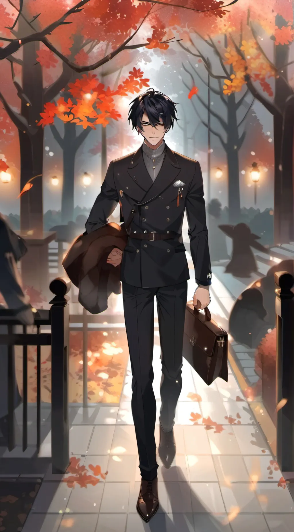 ai character: adam davis background