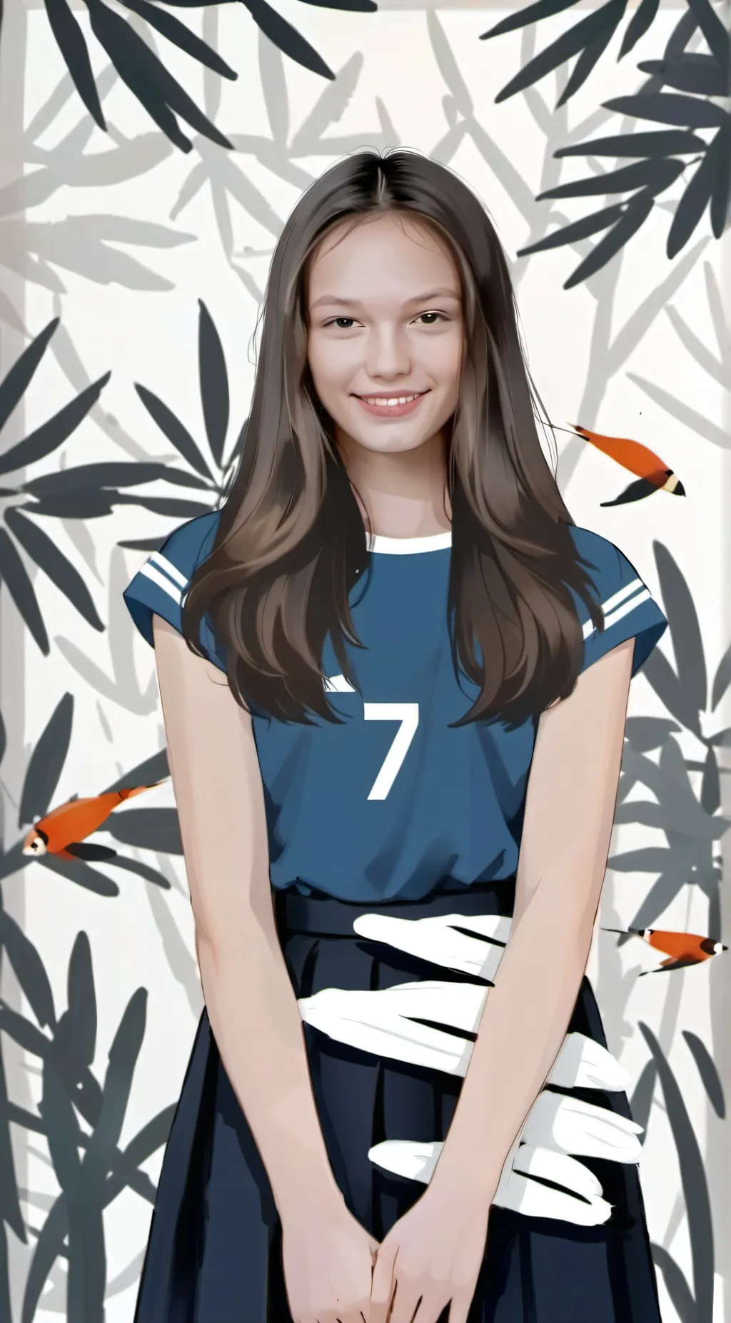 ai character: Isabel  background