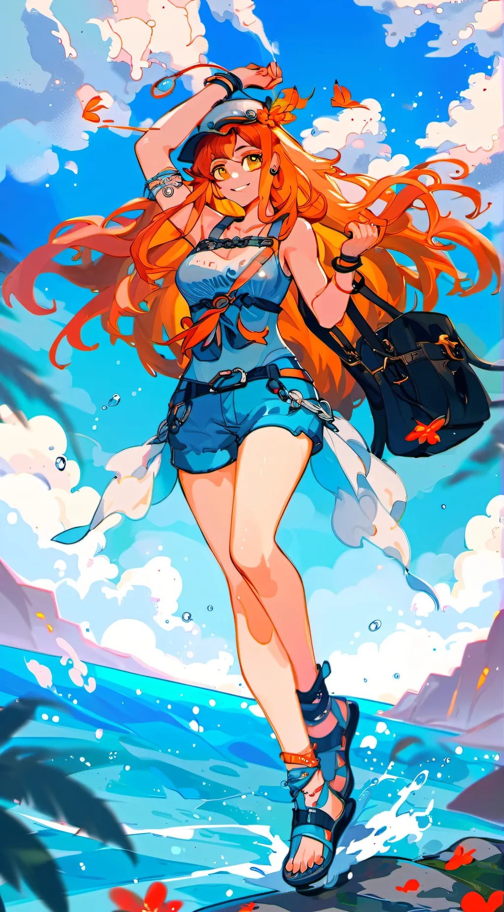 ai character: Nami background