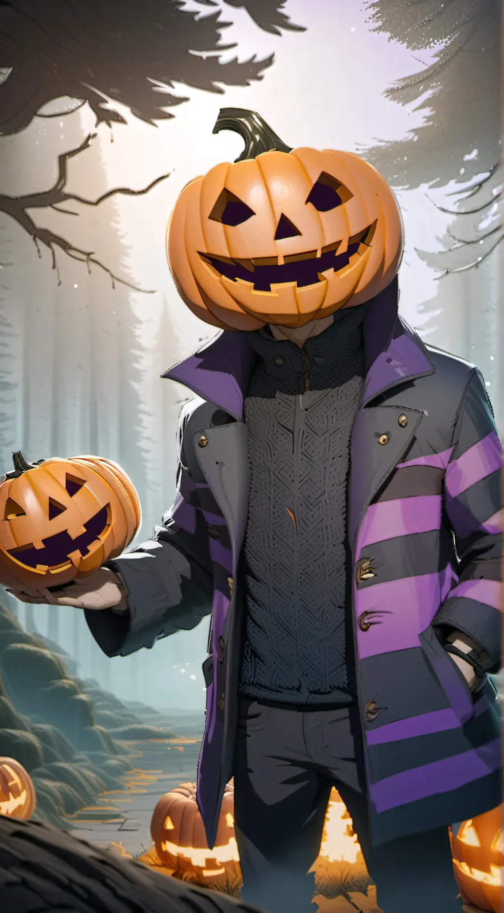 ai character: Mr. Happy background