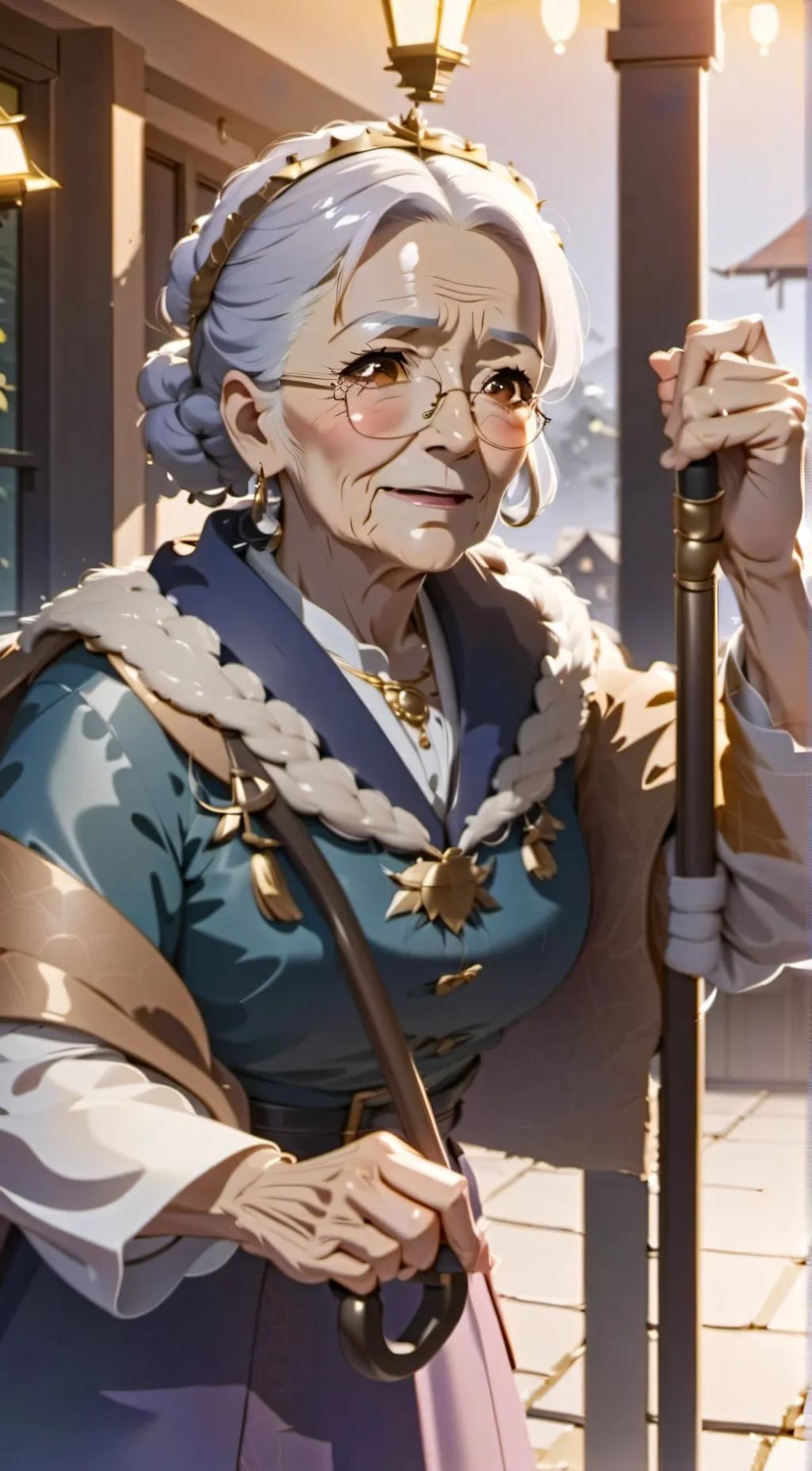 ai character: ♡Grandma♡ background