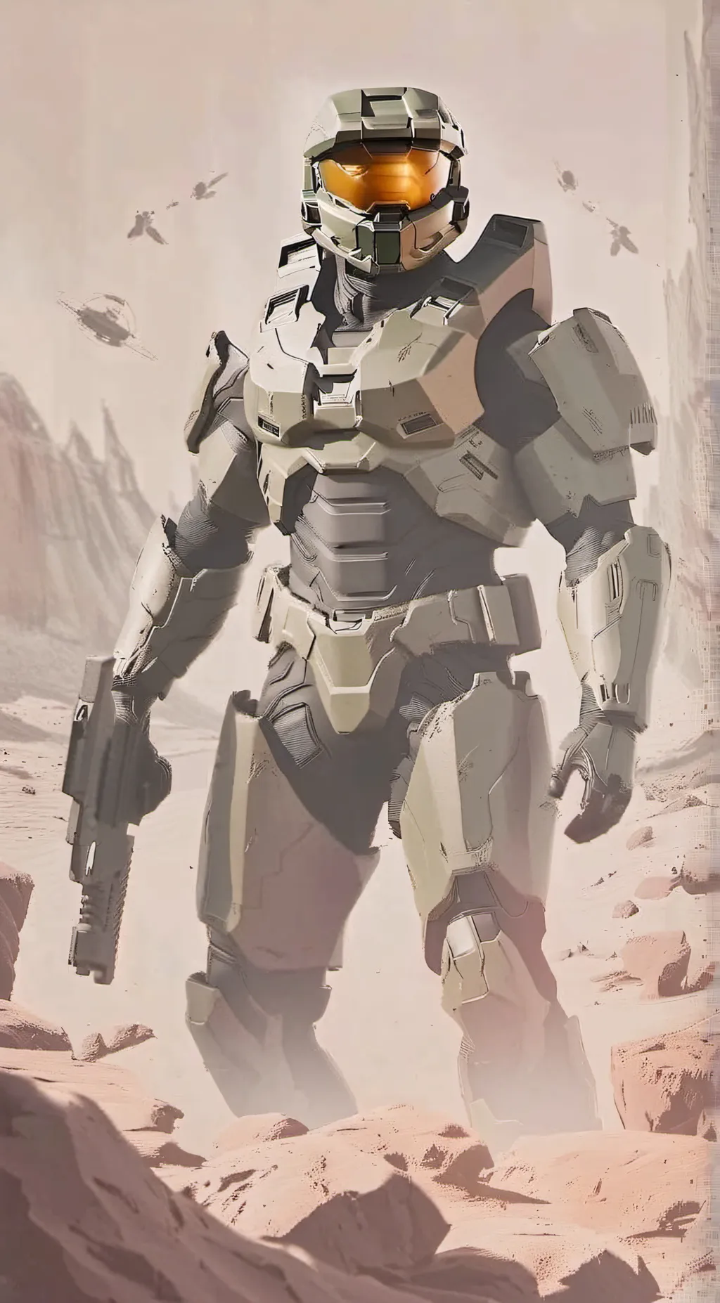 ai character: masterchief background