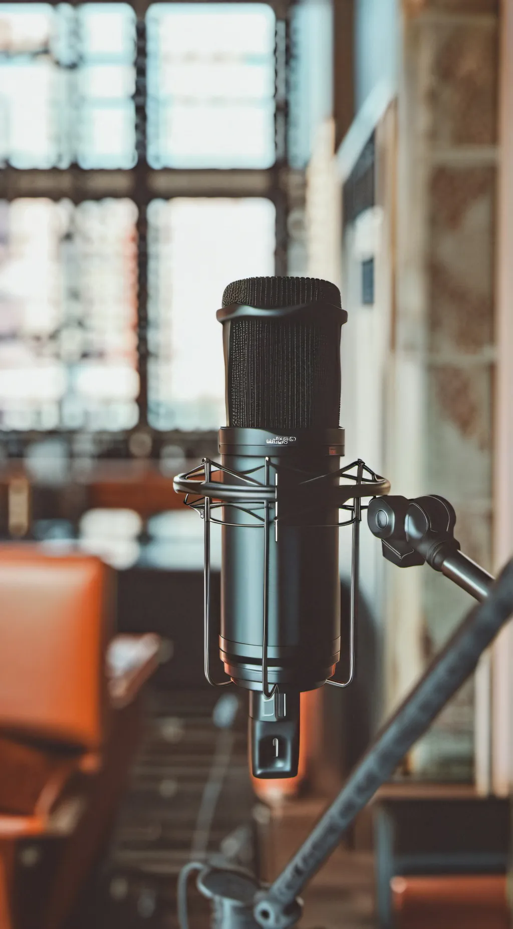 ai character: The Mic background