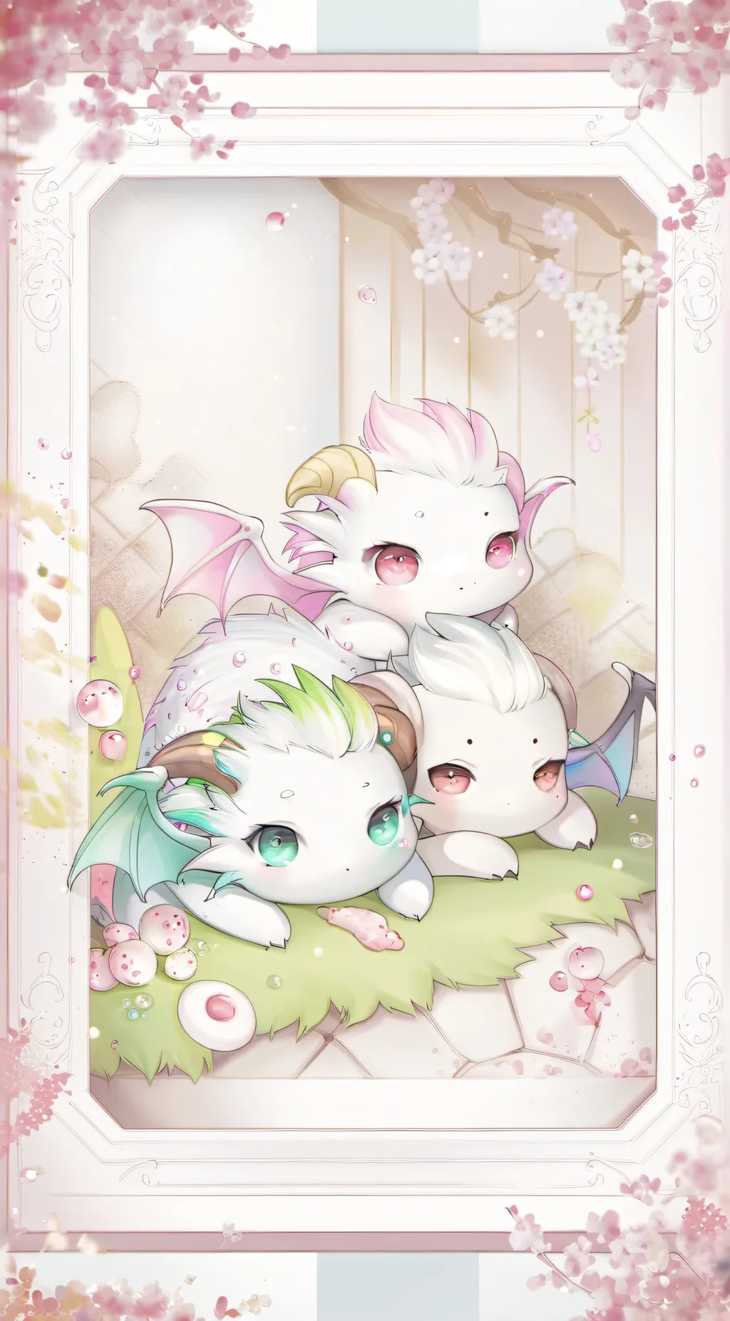 ai character: Dragon Family background