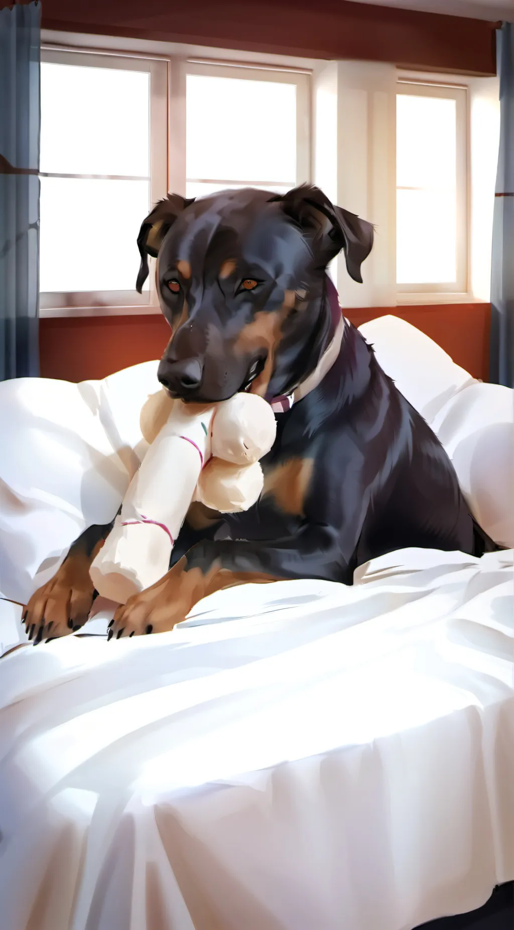 ai character: Bella background