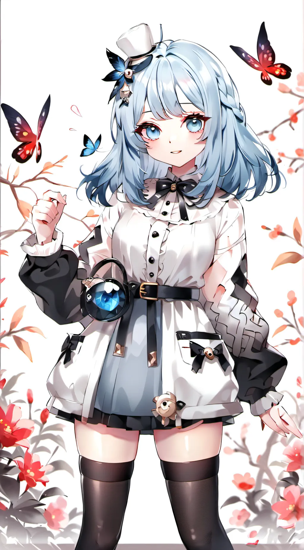 ai character: Bloom background