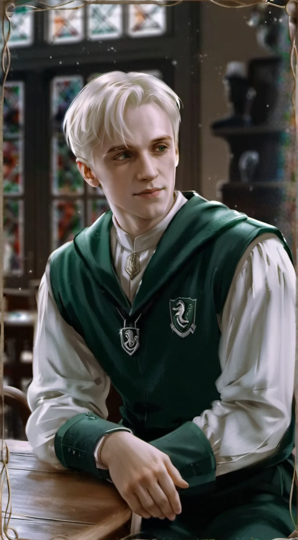 ai character: Draco Malfoy background