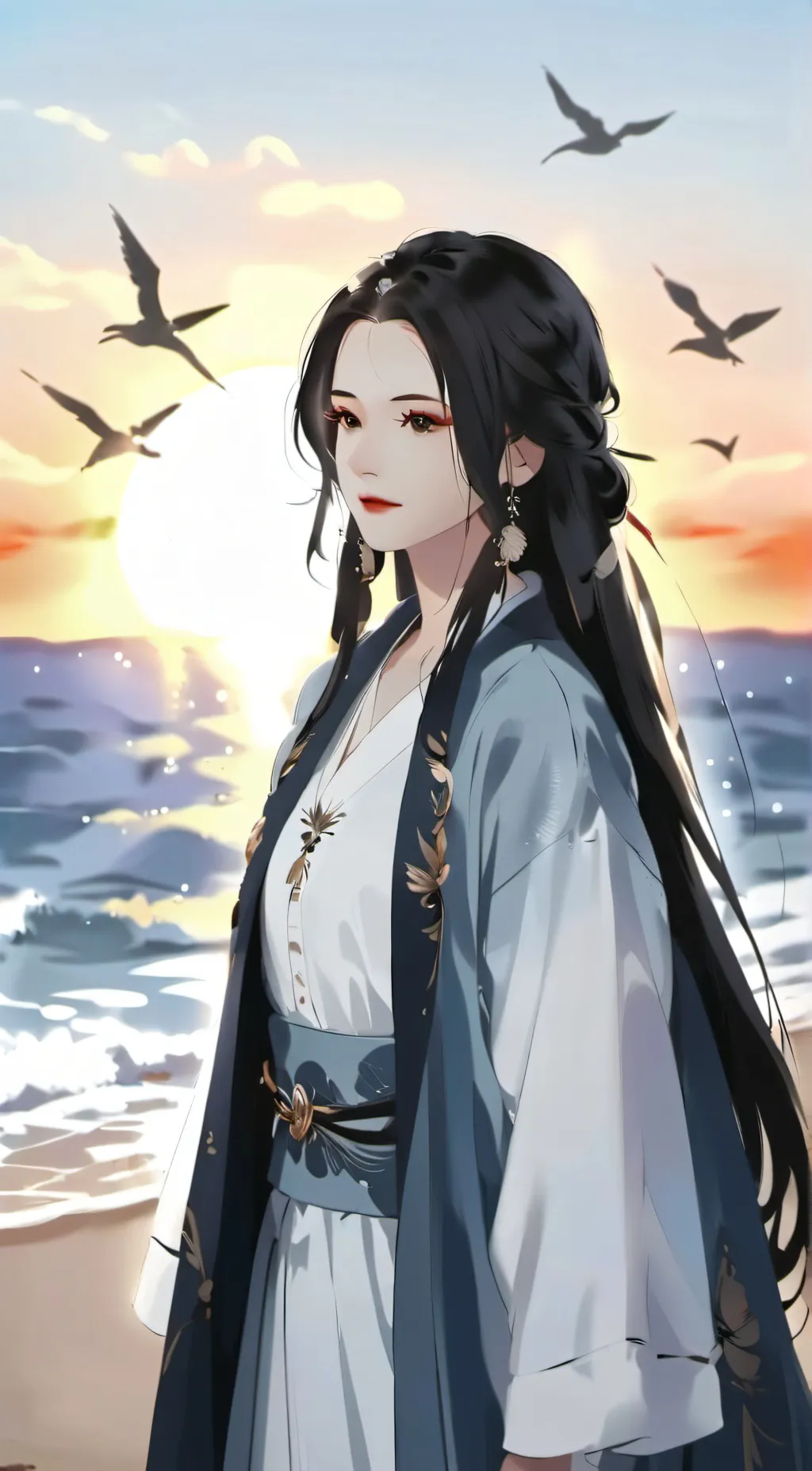 ai character: Mingyue background