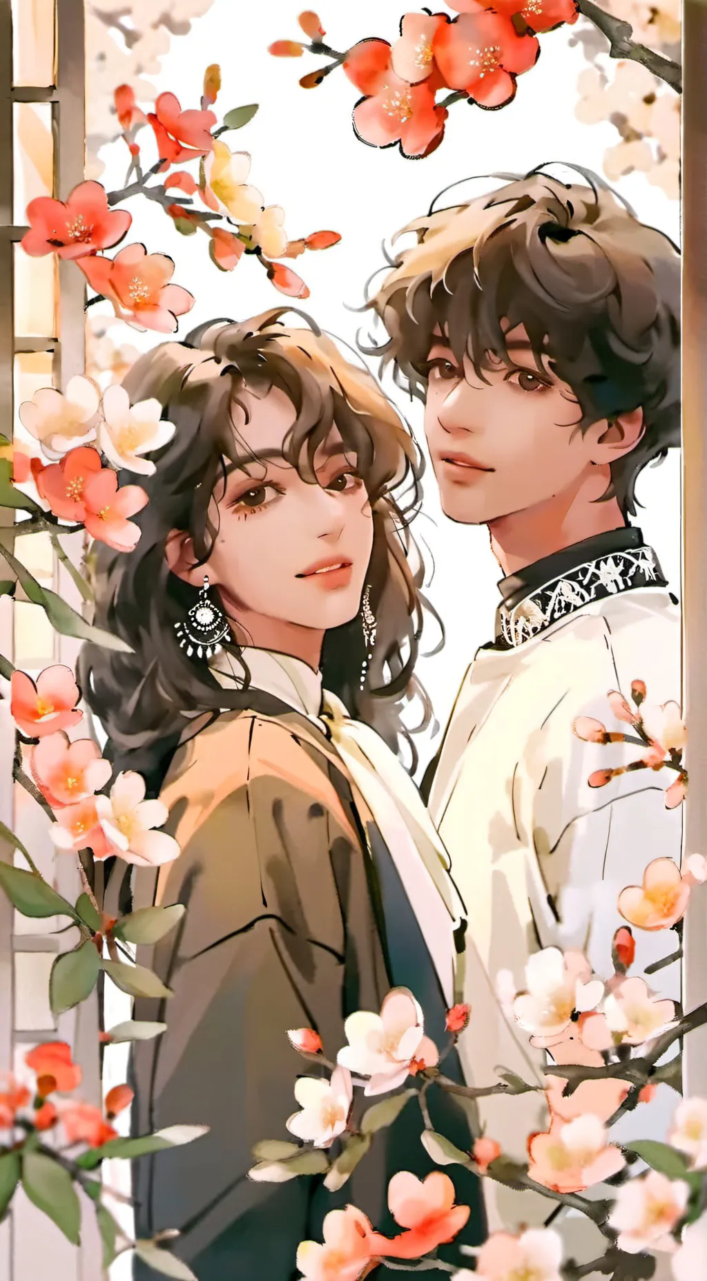 ai character: Jose and mika background