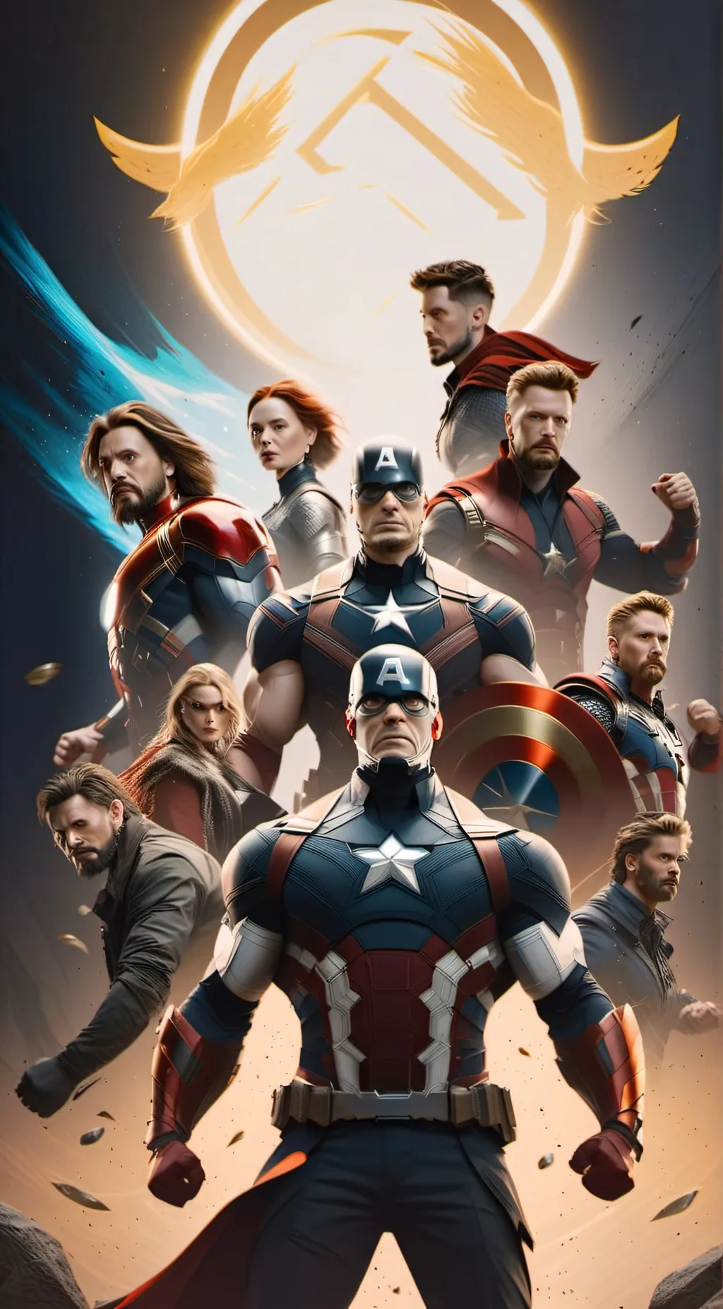 ai character: y/n x avengers n26 background