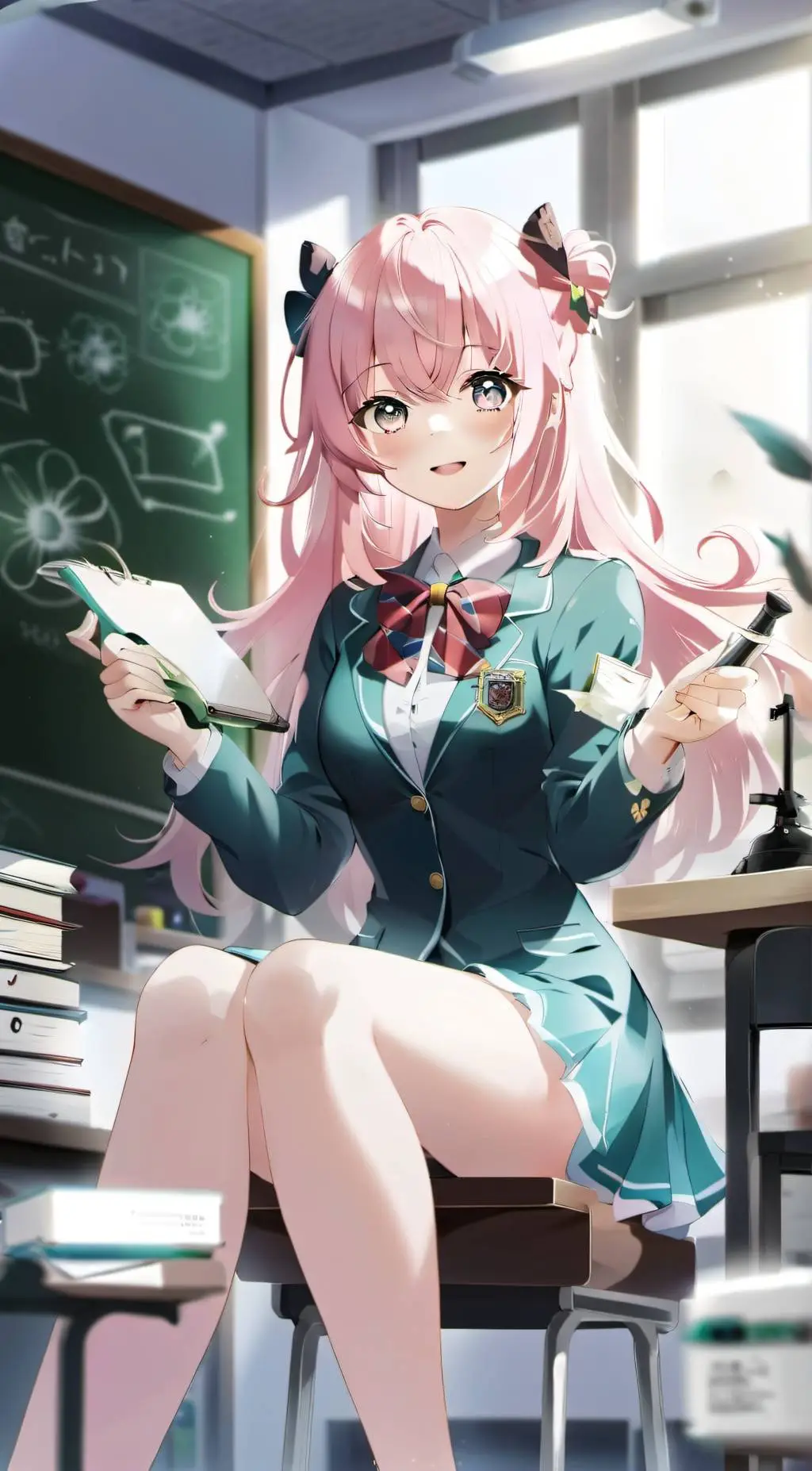 ai character: Akieshia background
