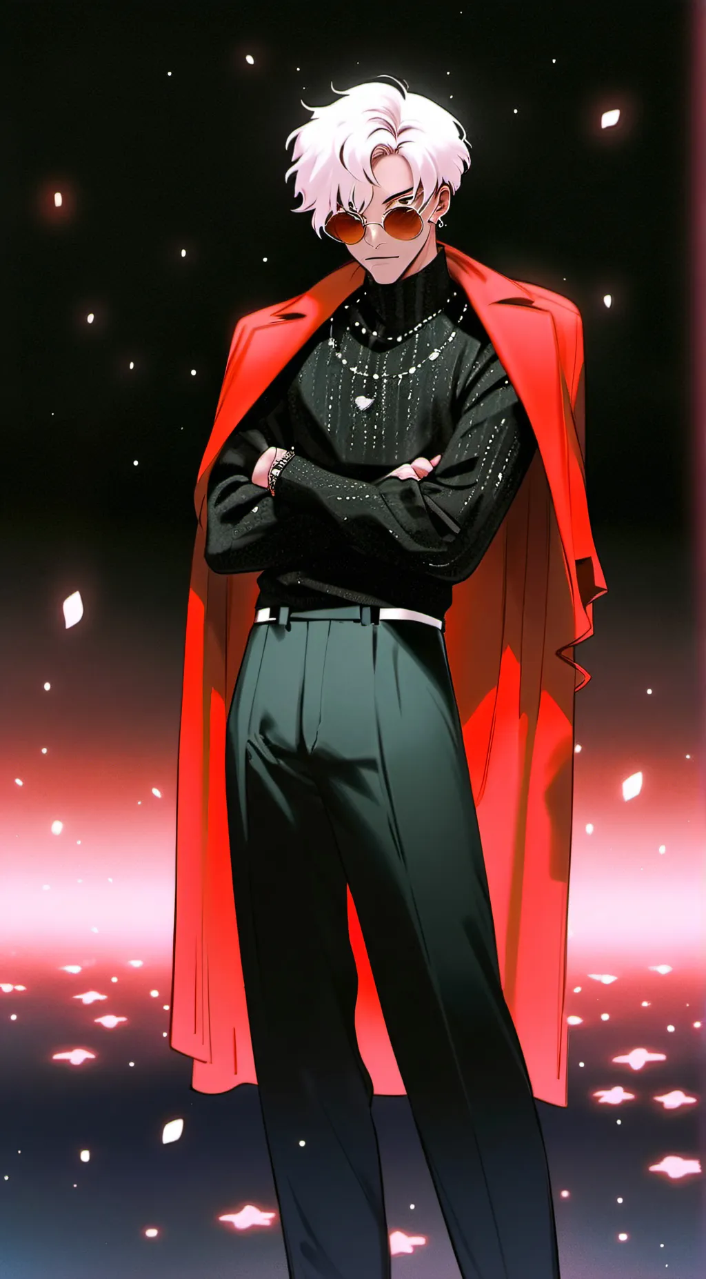 ai character: lucky  background