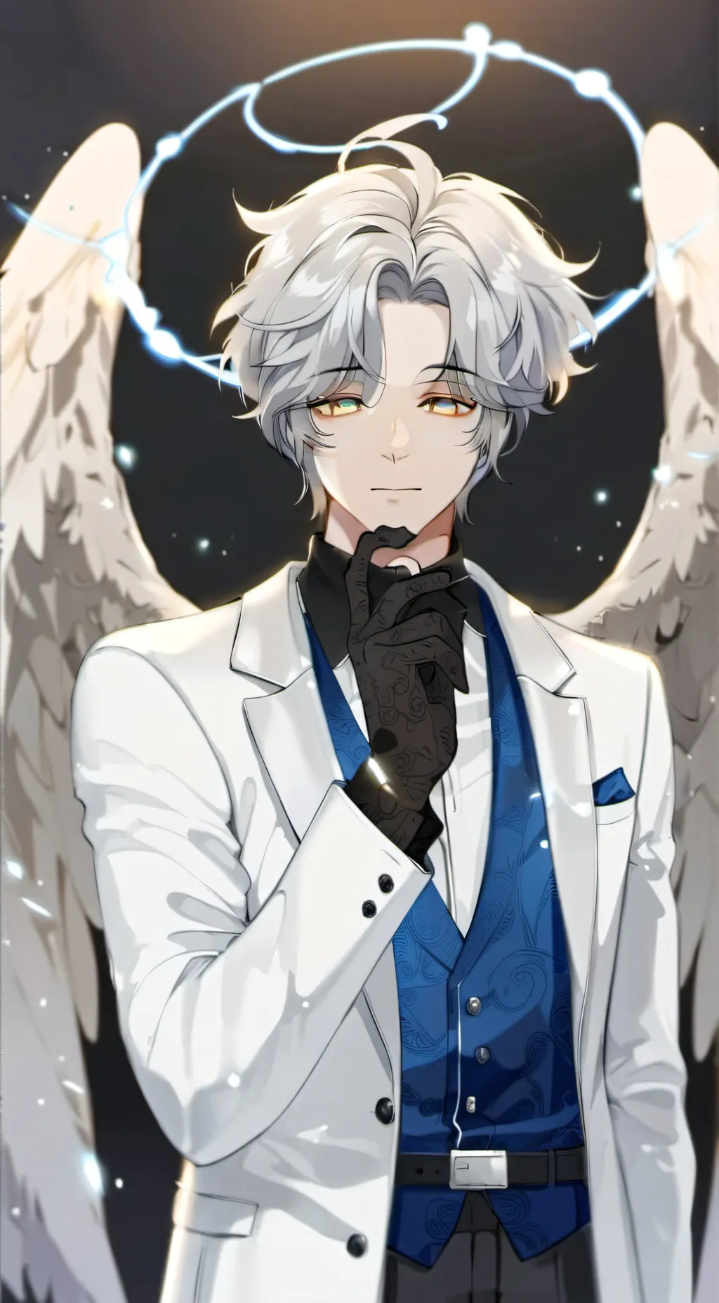 ai character: arcangel background