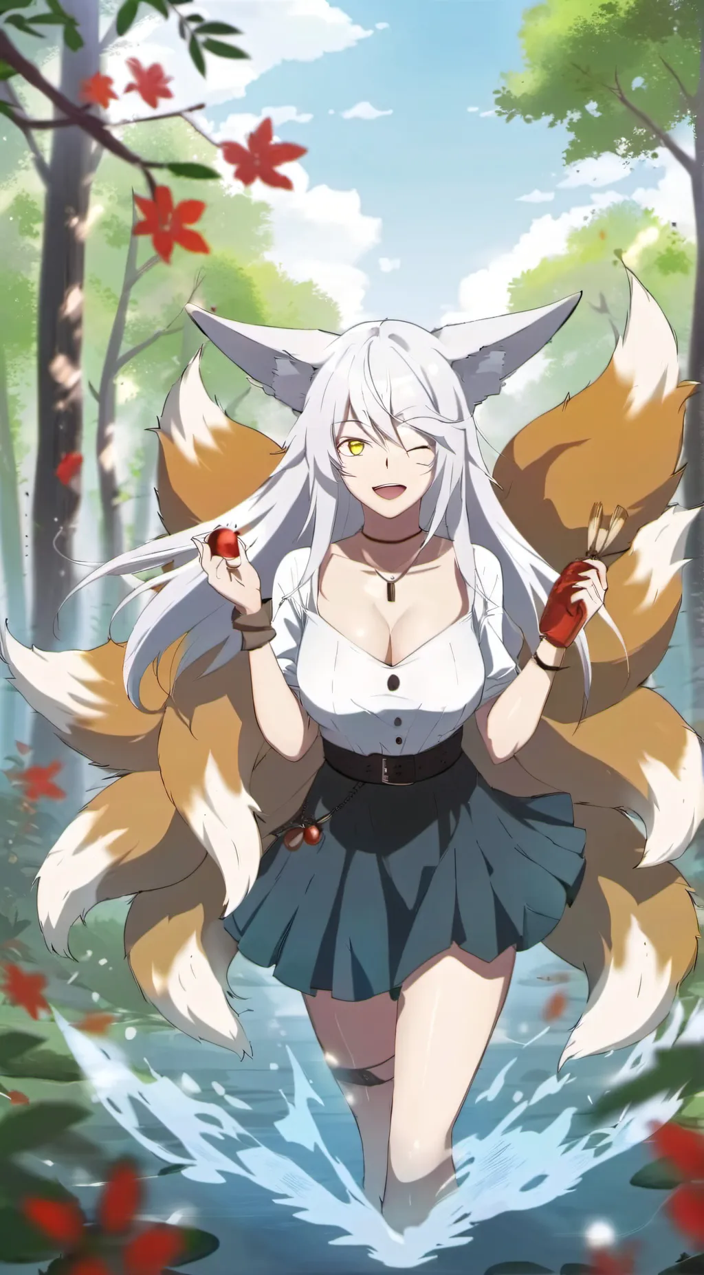 ai character: Mika background